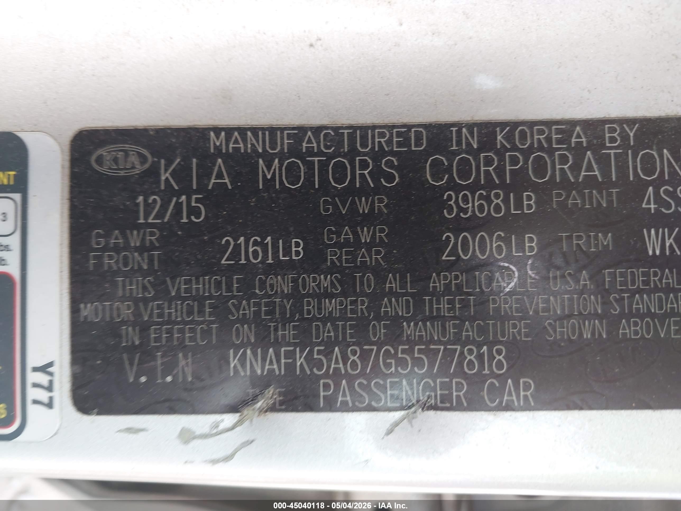KIA FORTE image 9