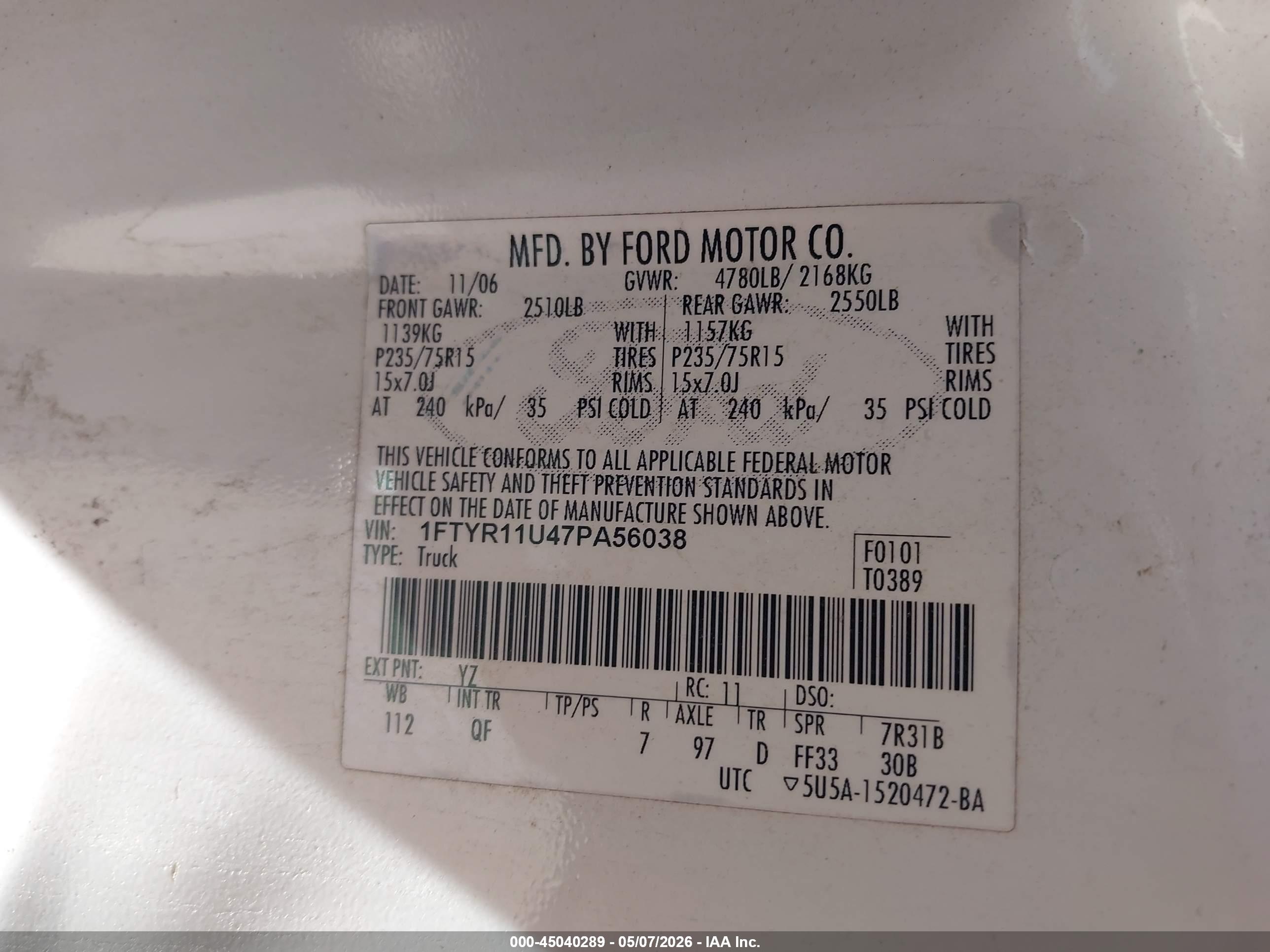 FORD RANGER image 9