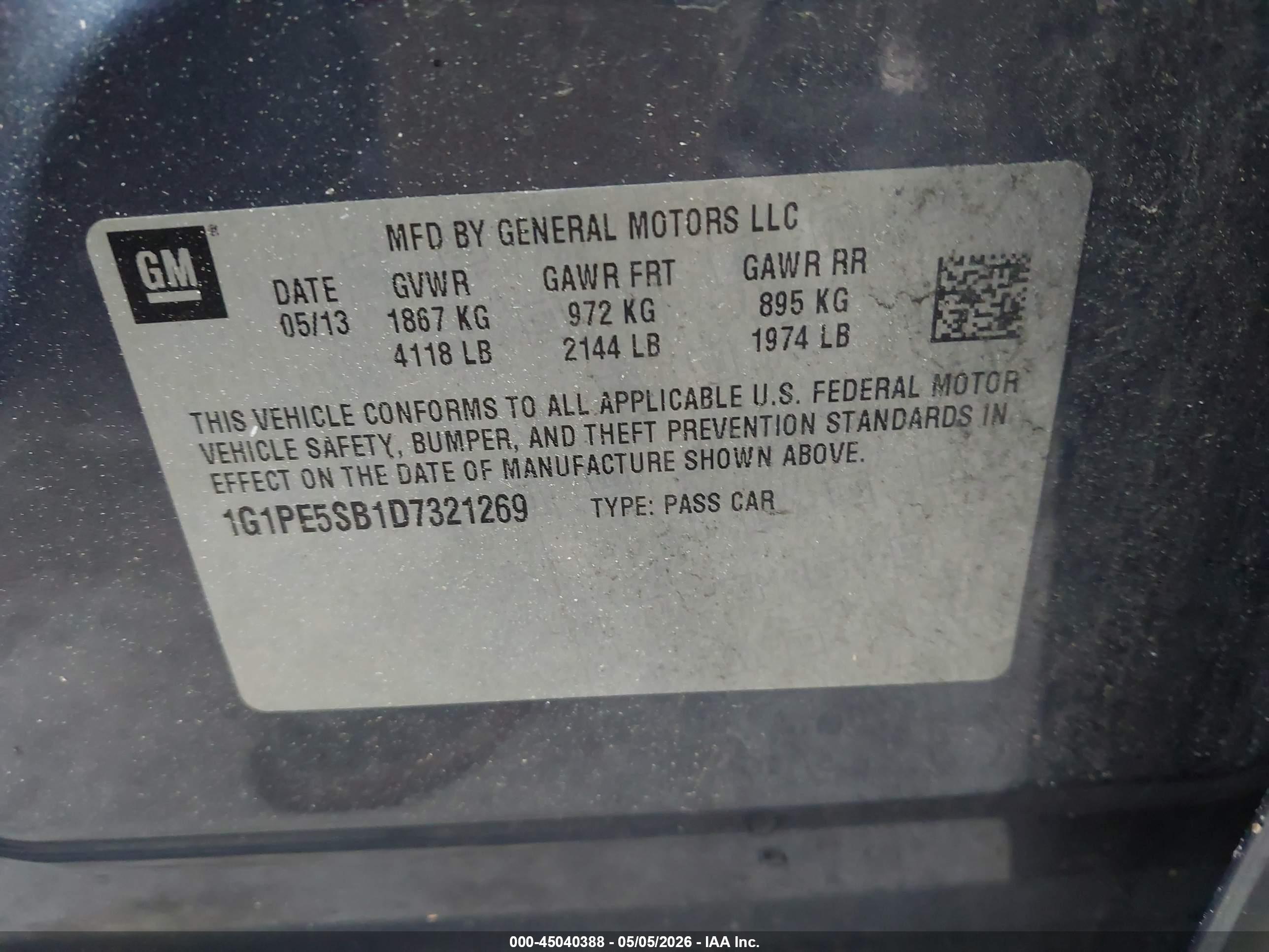 CHEVROLET CRUZE image 9