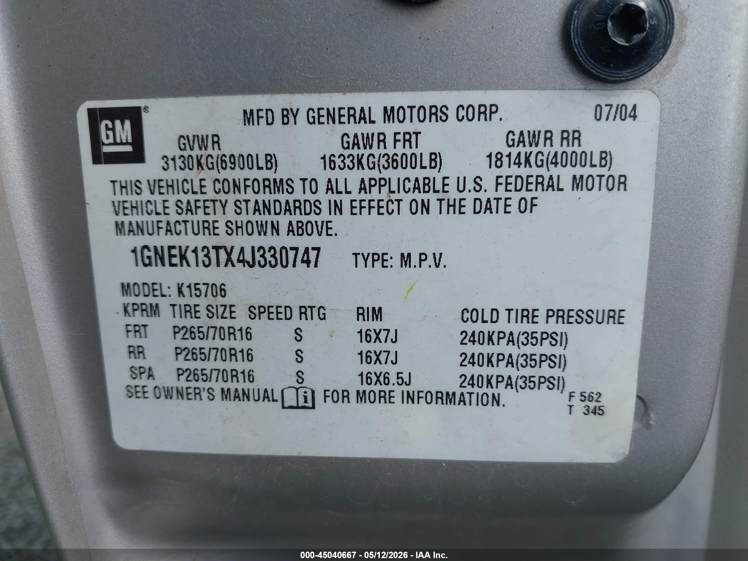 CHEVROLET TAHOE image 9