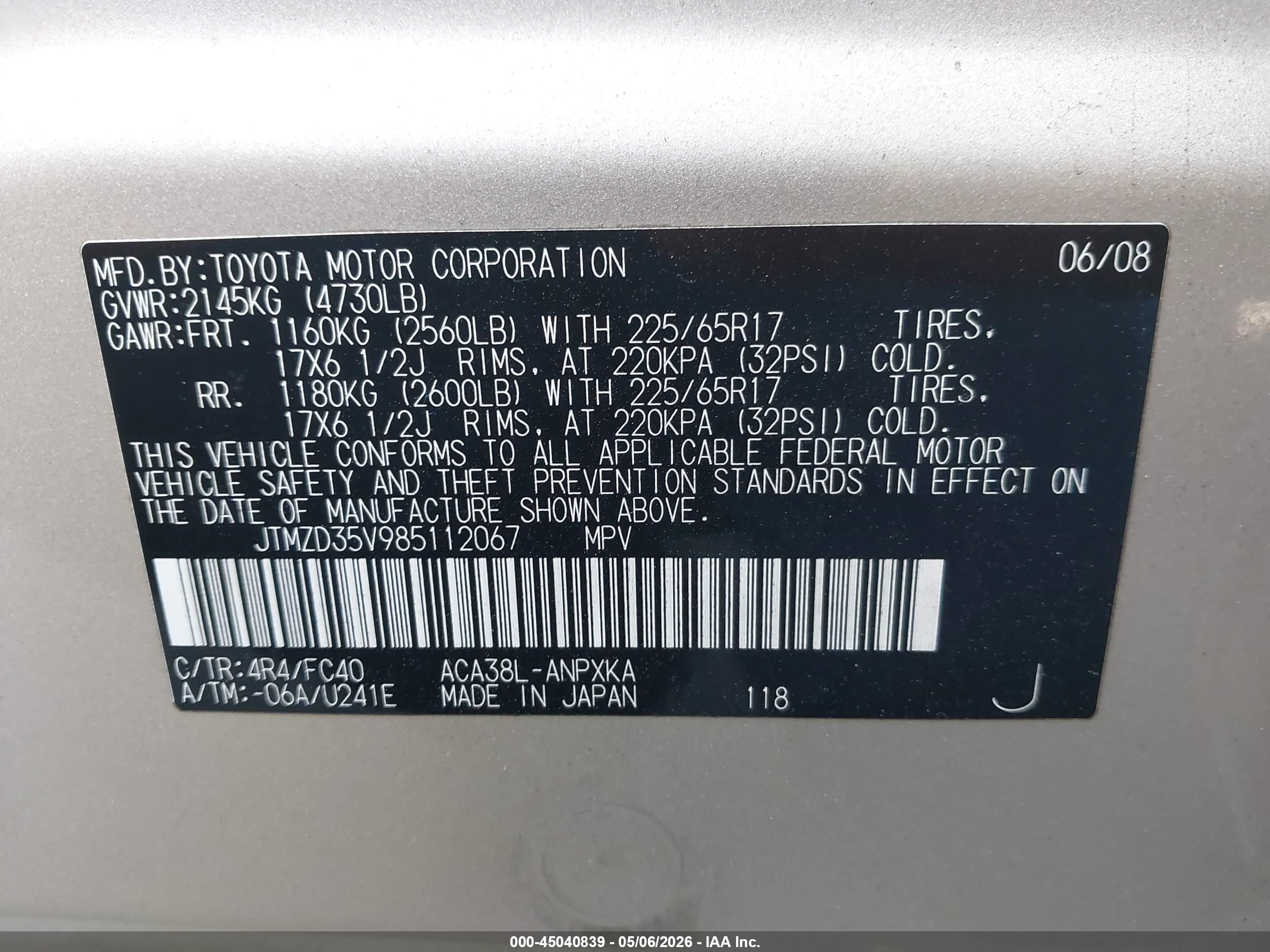 TOYOTA RAV4 image 9