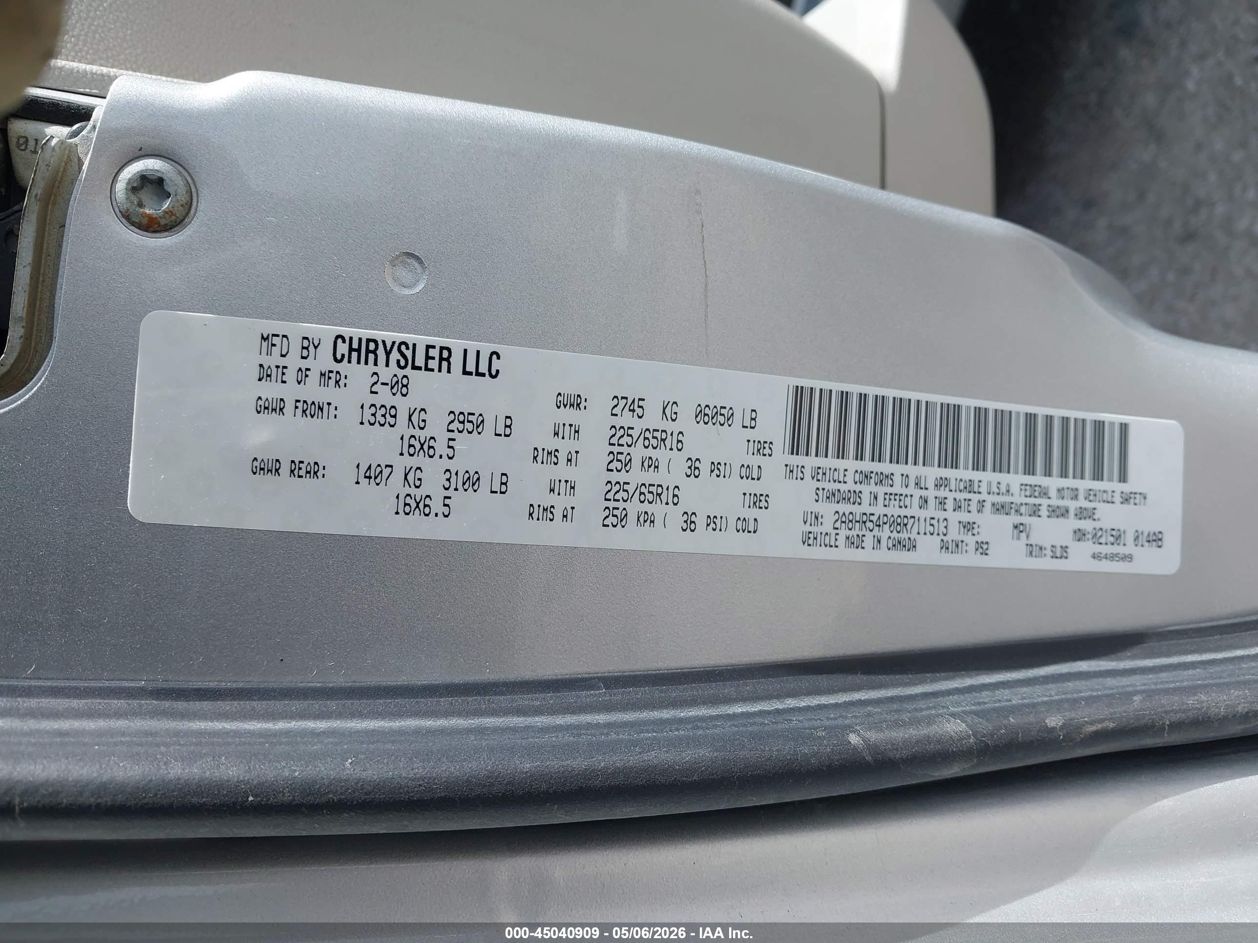 CHRYSLER TOWN image 9