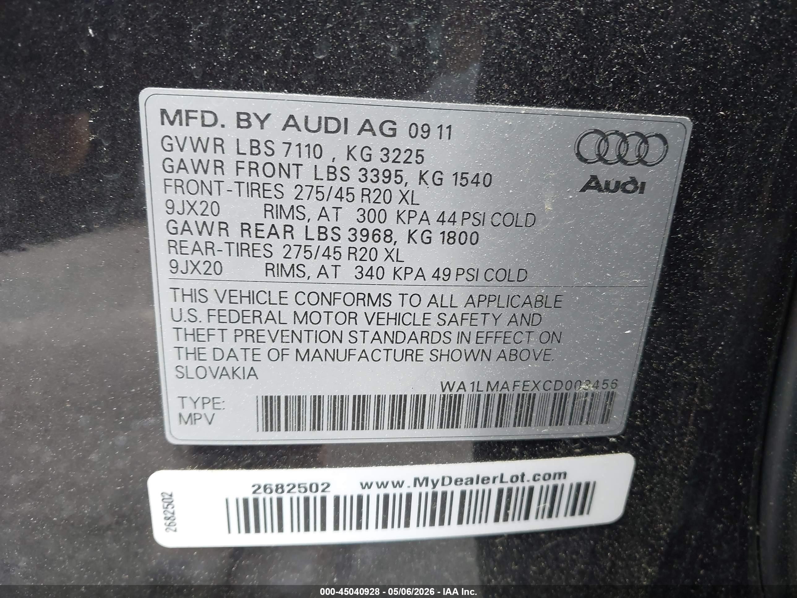 AUDI Q7 image 9