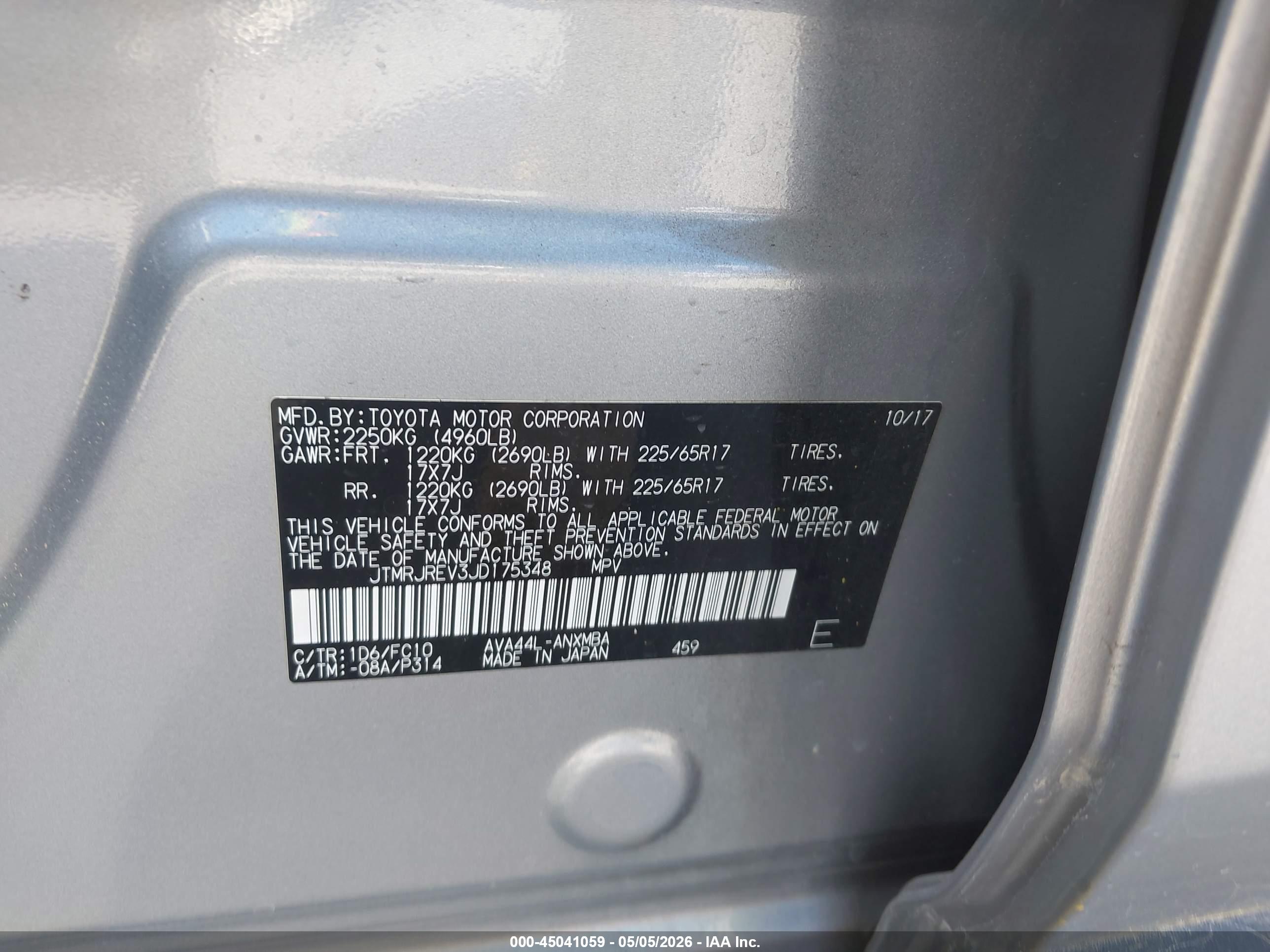 TOYOTA RAV4 image 9