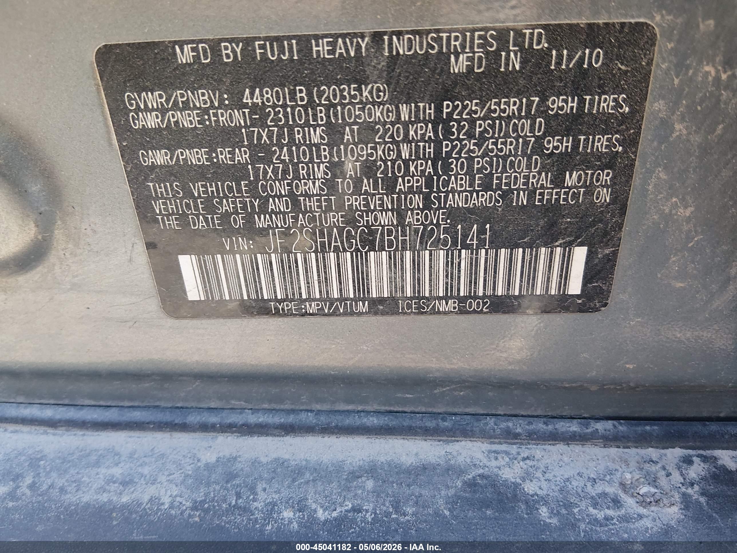 SUBARU FORESTER image 9