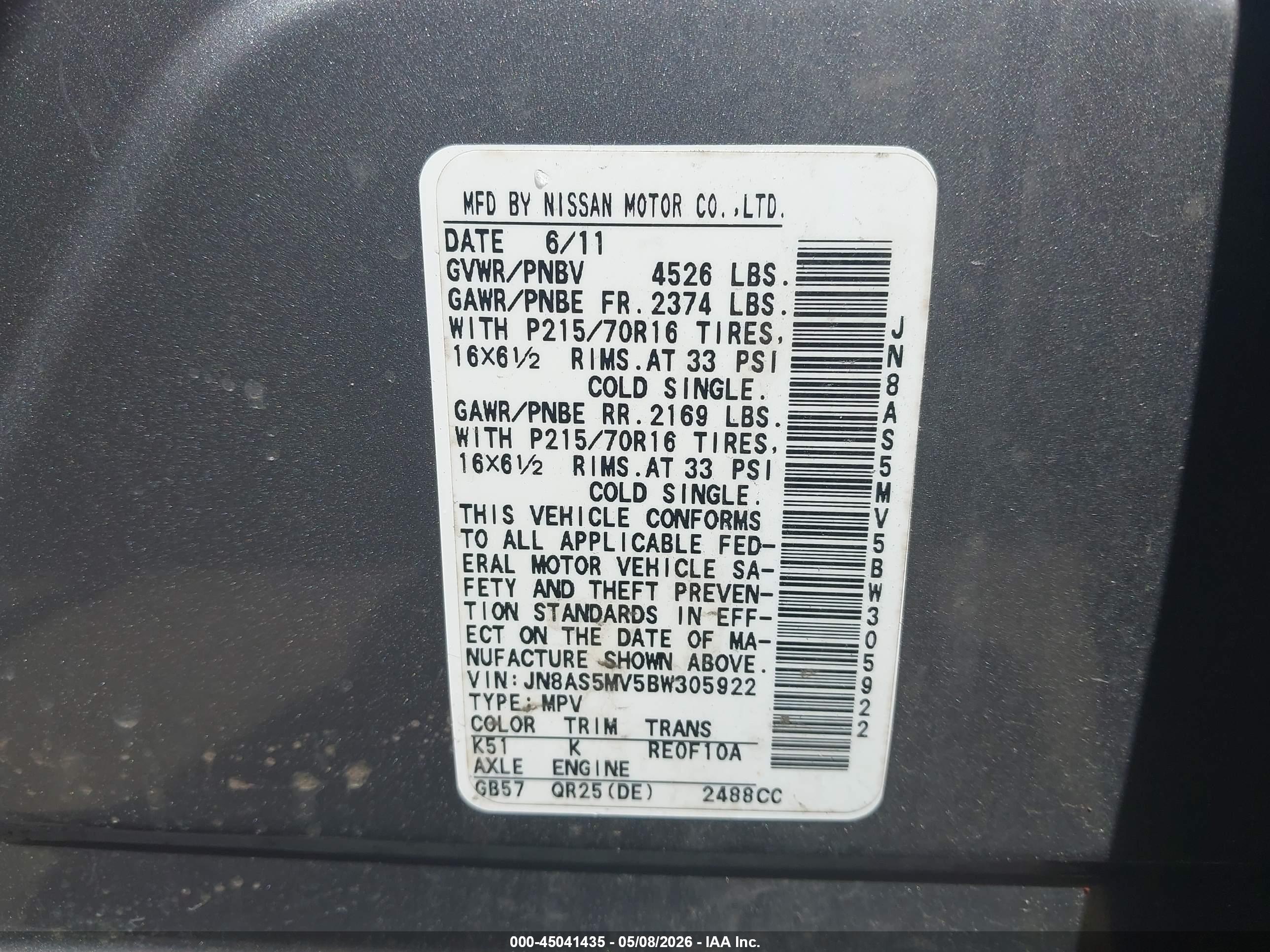 NISSAN ROGUE image 9