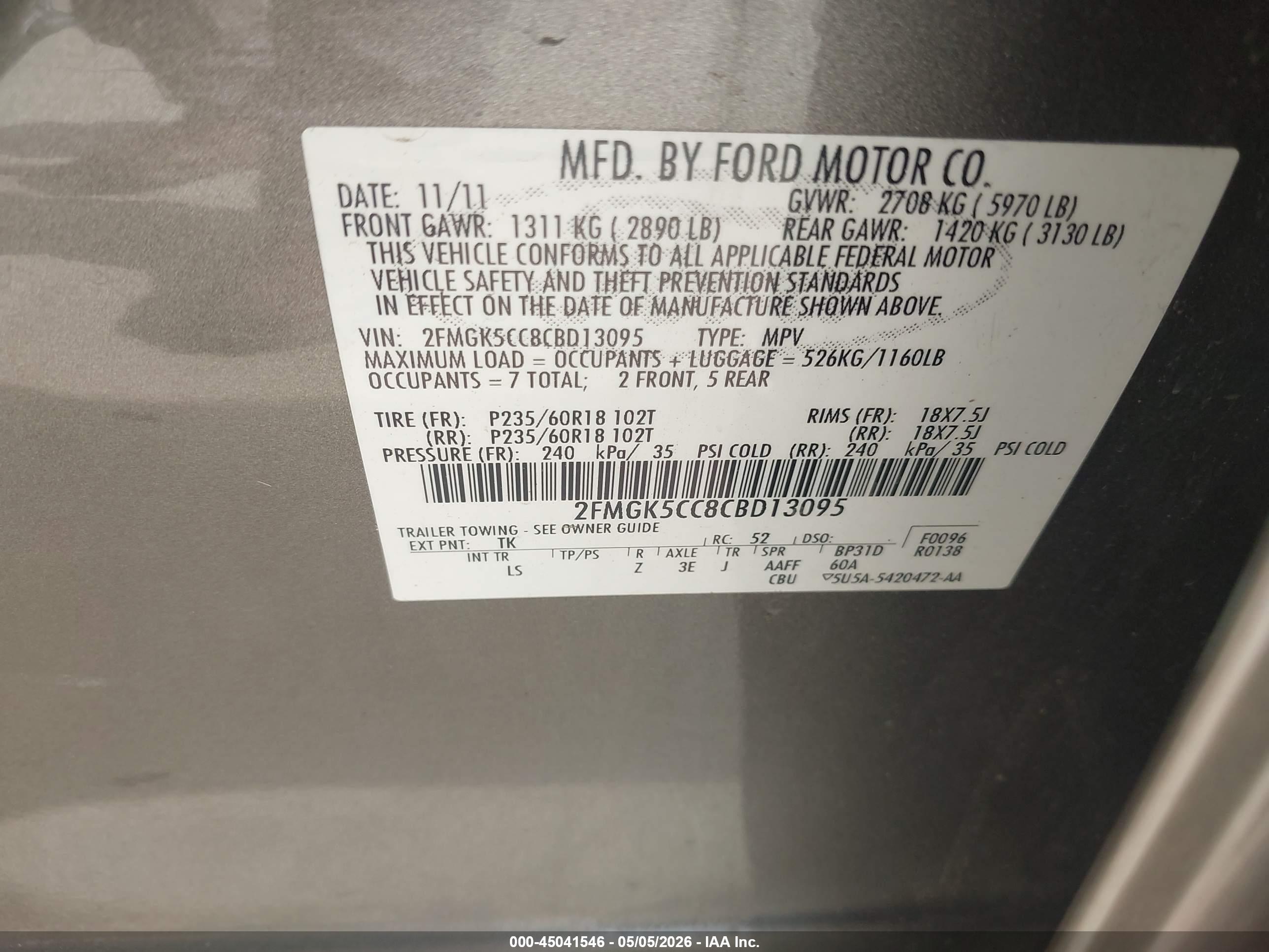FORD FLEX image 9
