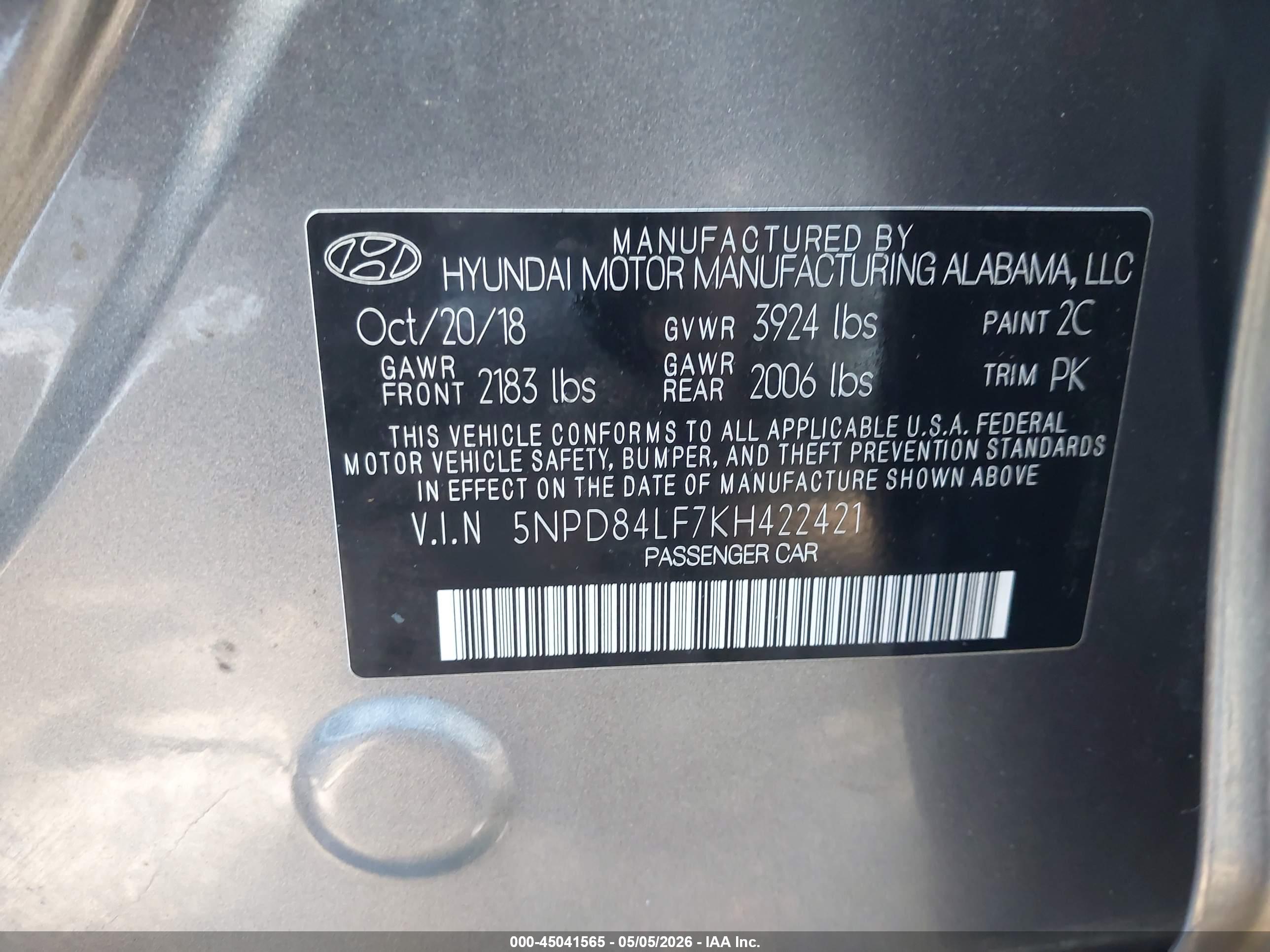 HYUNDAI ELANTRA image 9