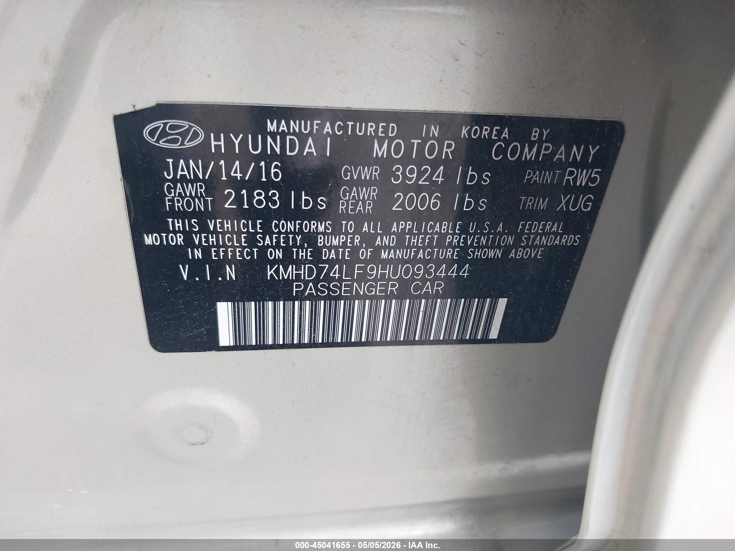 HYUNDAI ELANTRA image 9