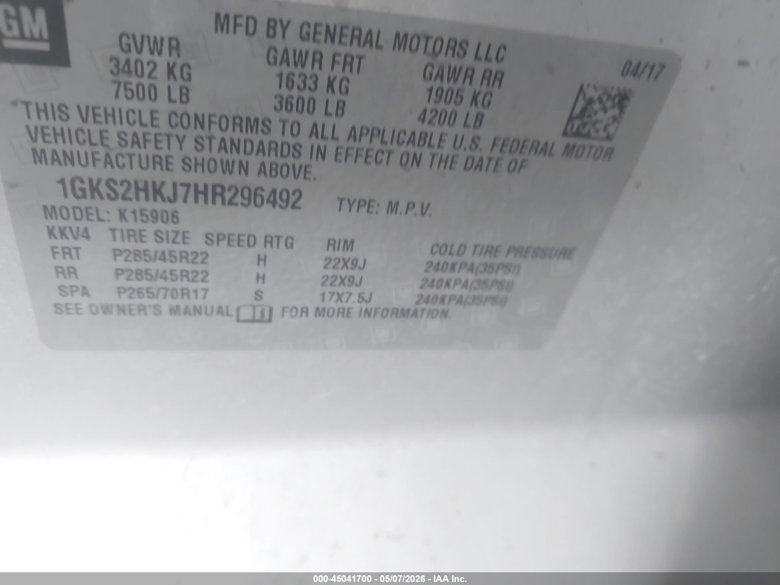 GMC YUKON image 9
