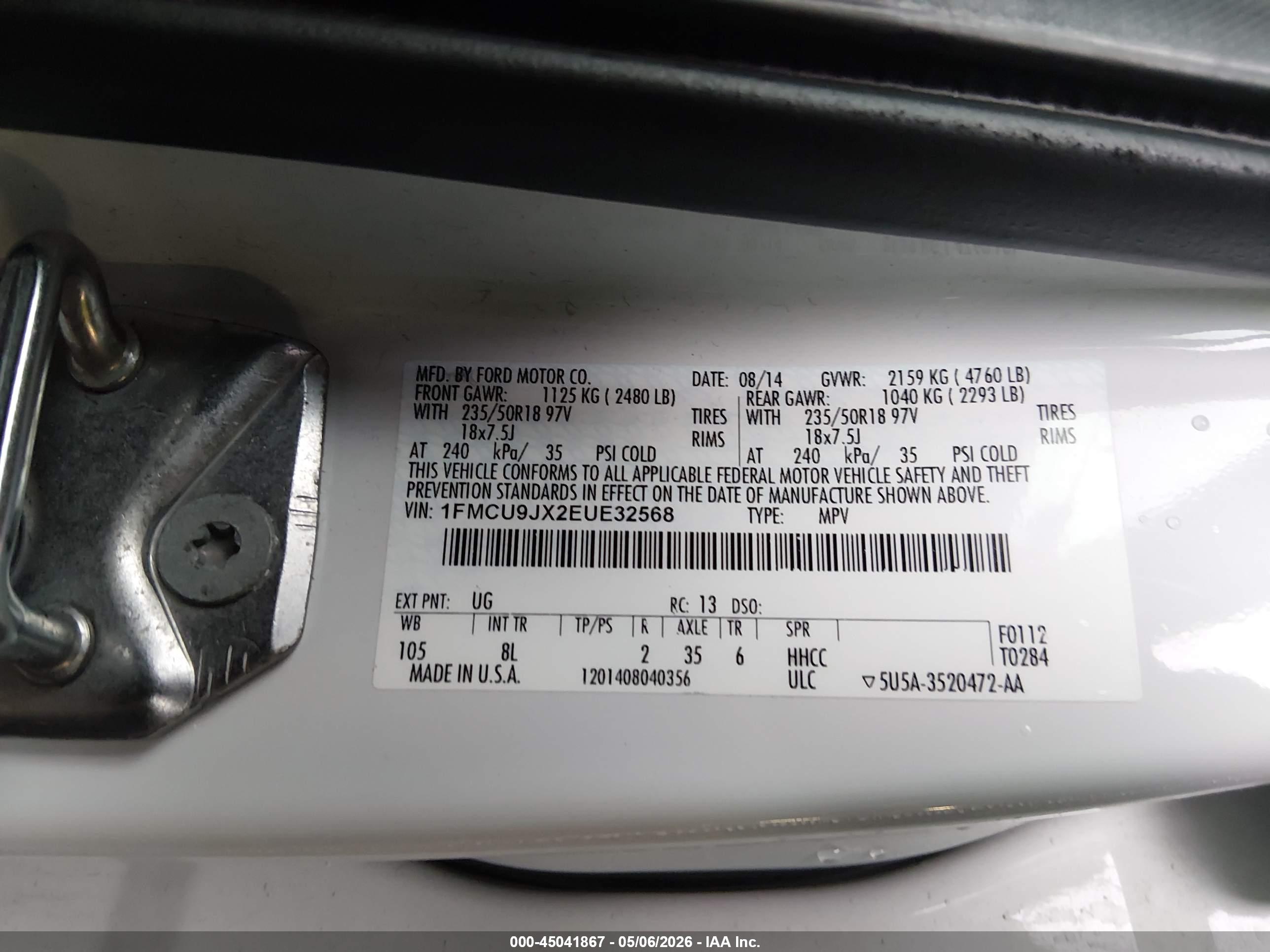 FORD ESCAPE image 9