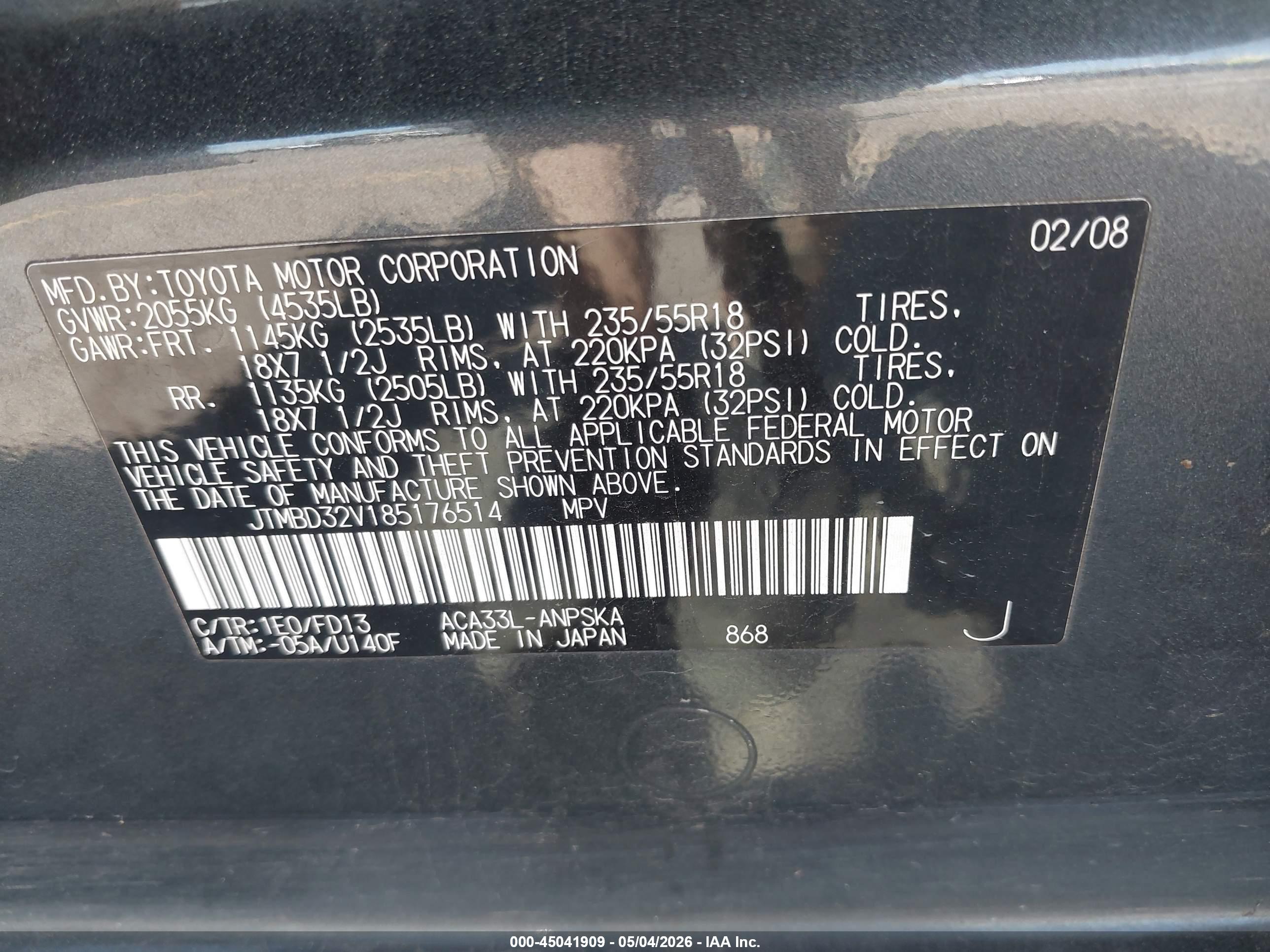 TOYOTA RAV4 image 9
