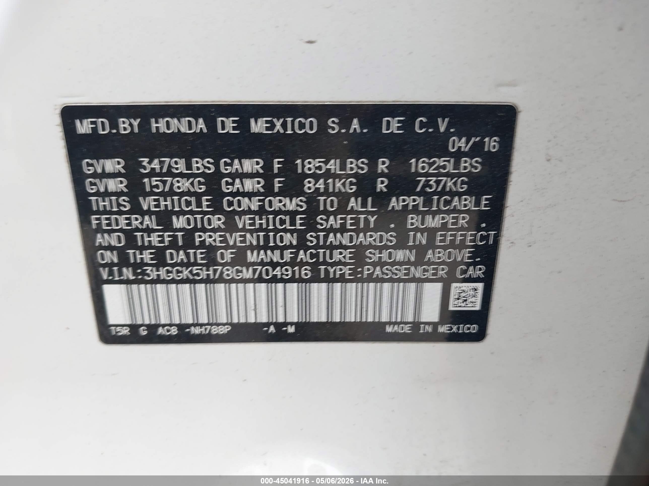 HONDA FIT image 9