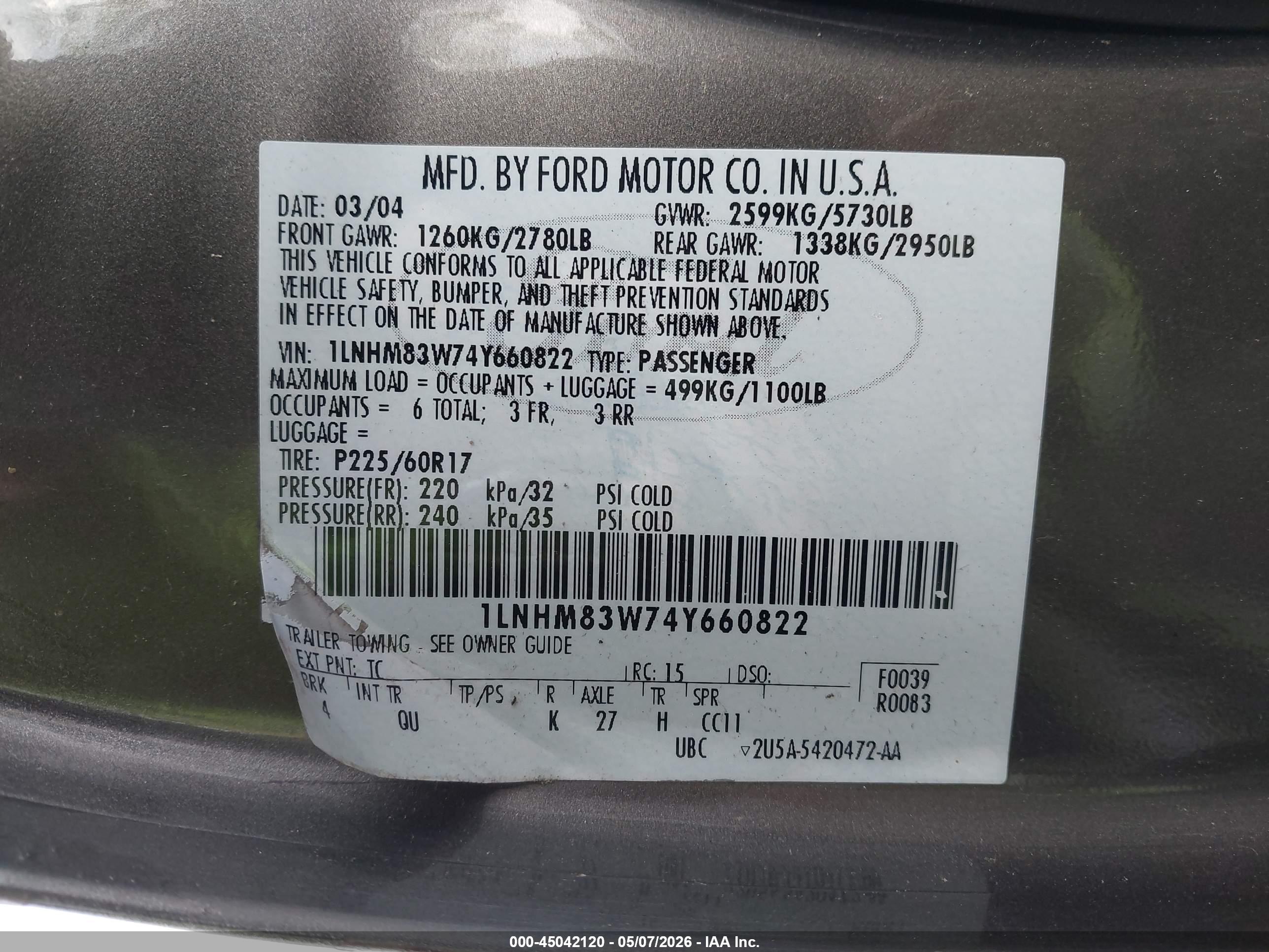 LINCOLN TOWN image 9