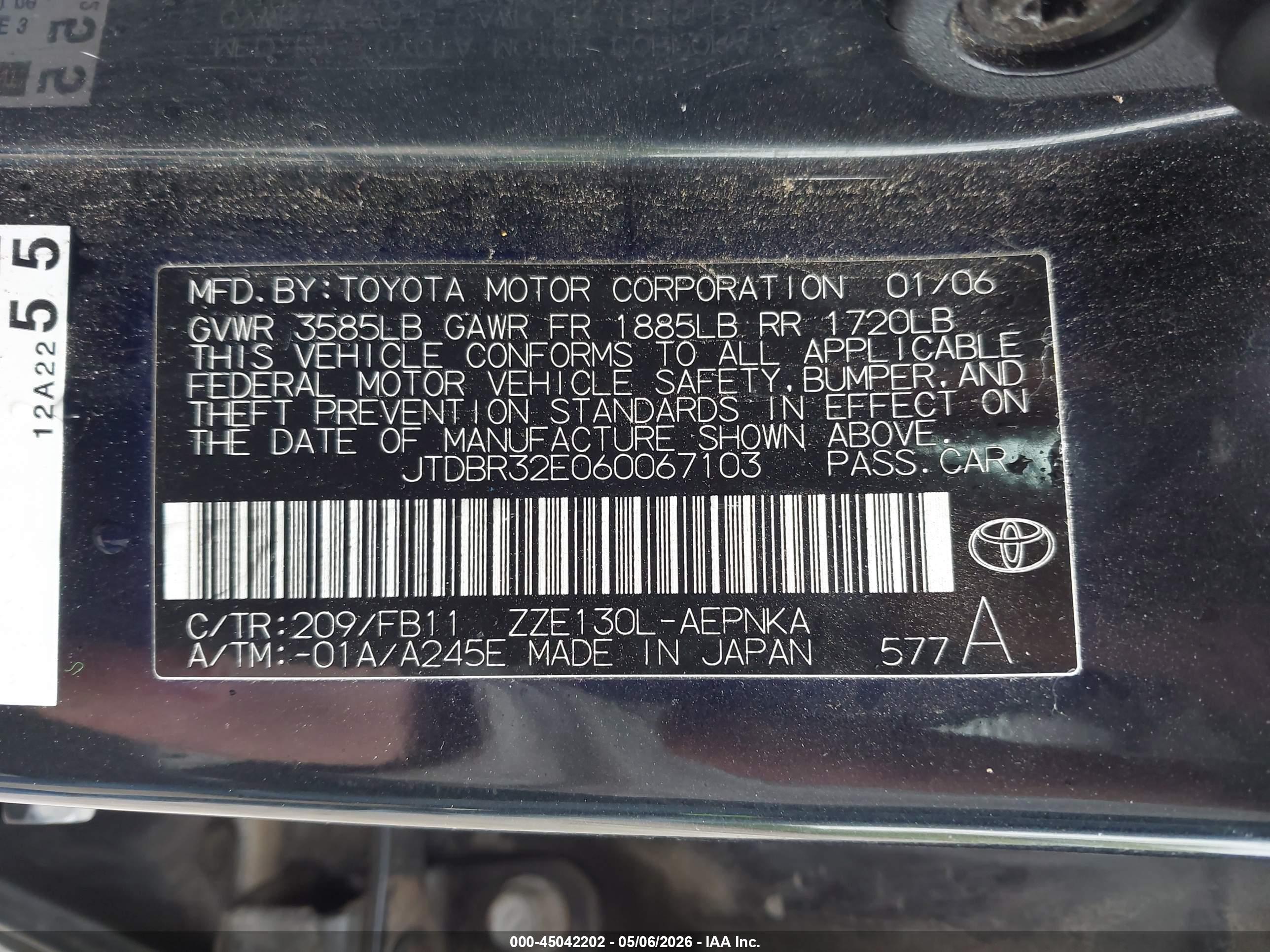 TOYOTA COROLLA image 9