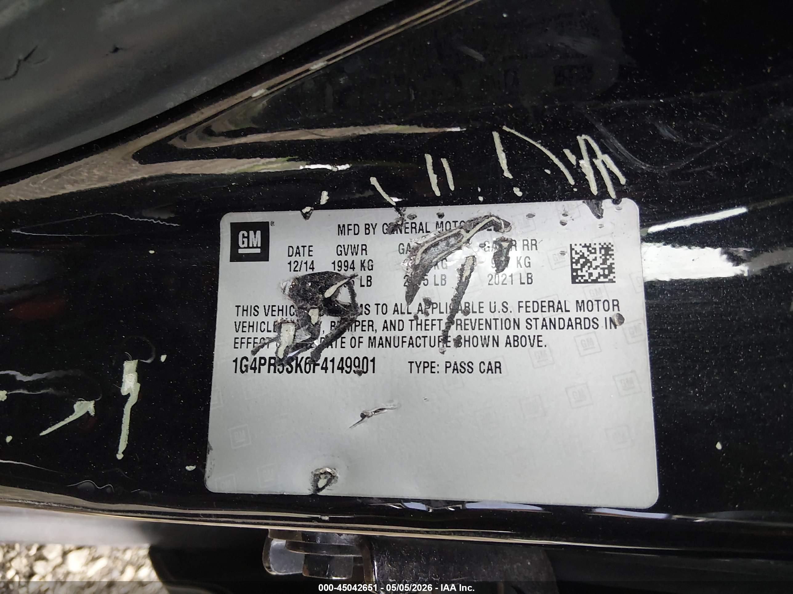 BUICK VERANO image 9