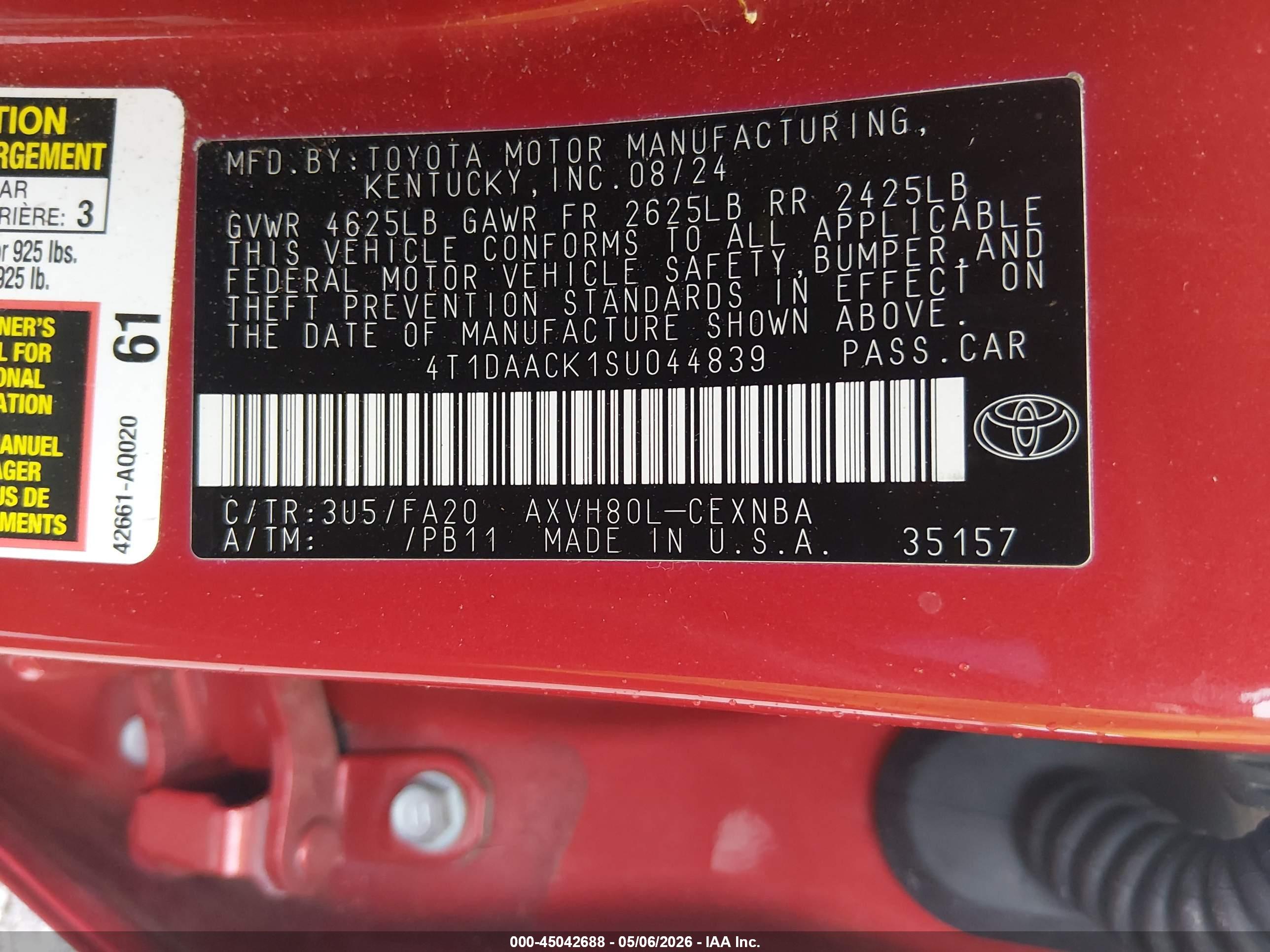 TOYOTA CAMRY image 9
