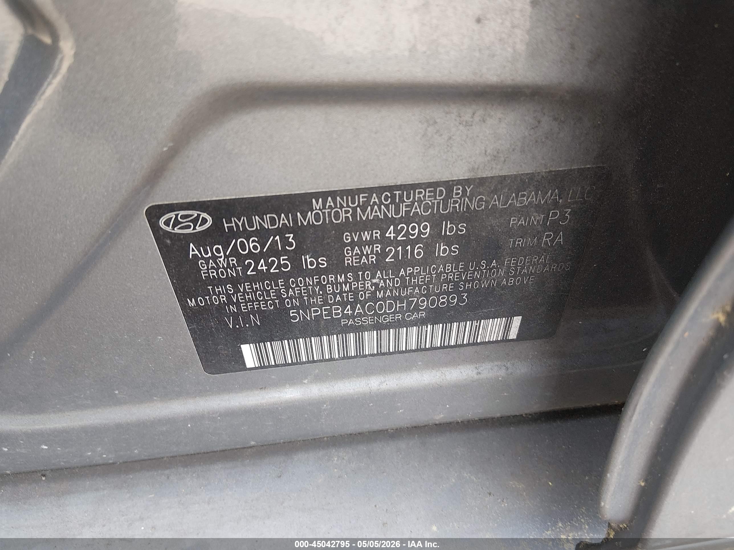 HYUNDAI SONATA image 9