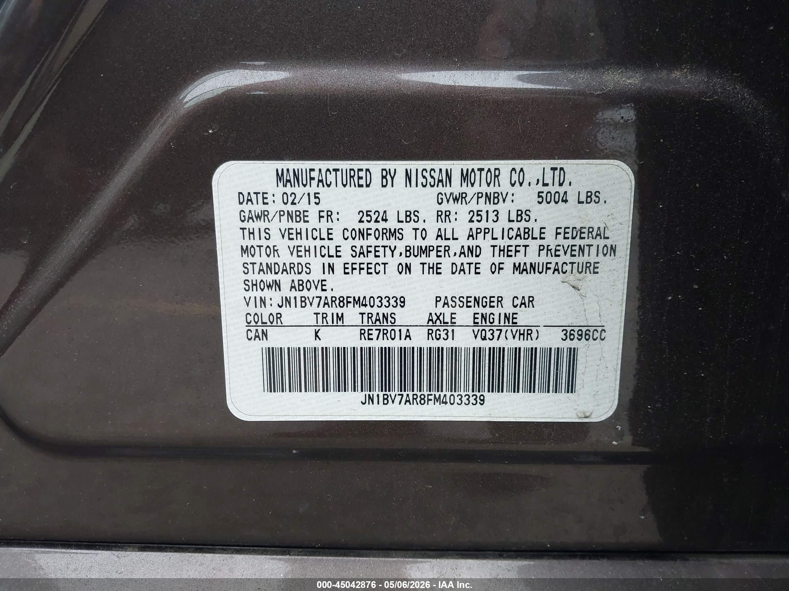 INFINITI Q50 image 9