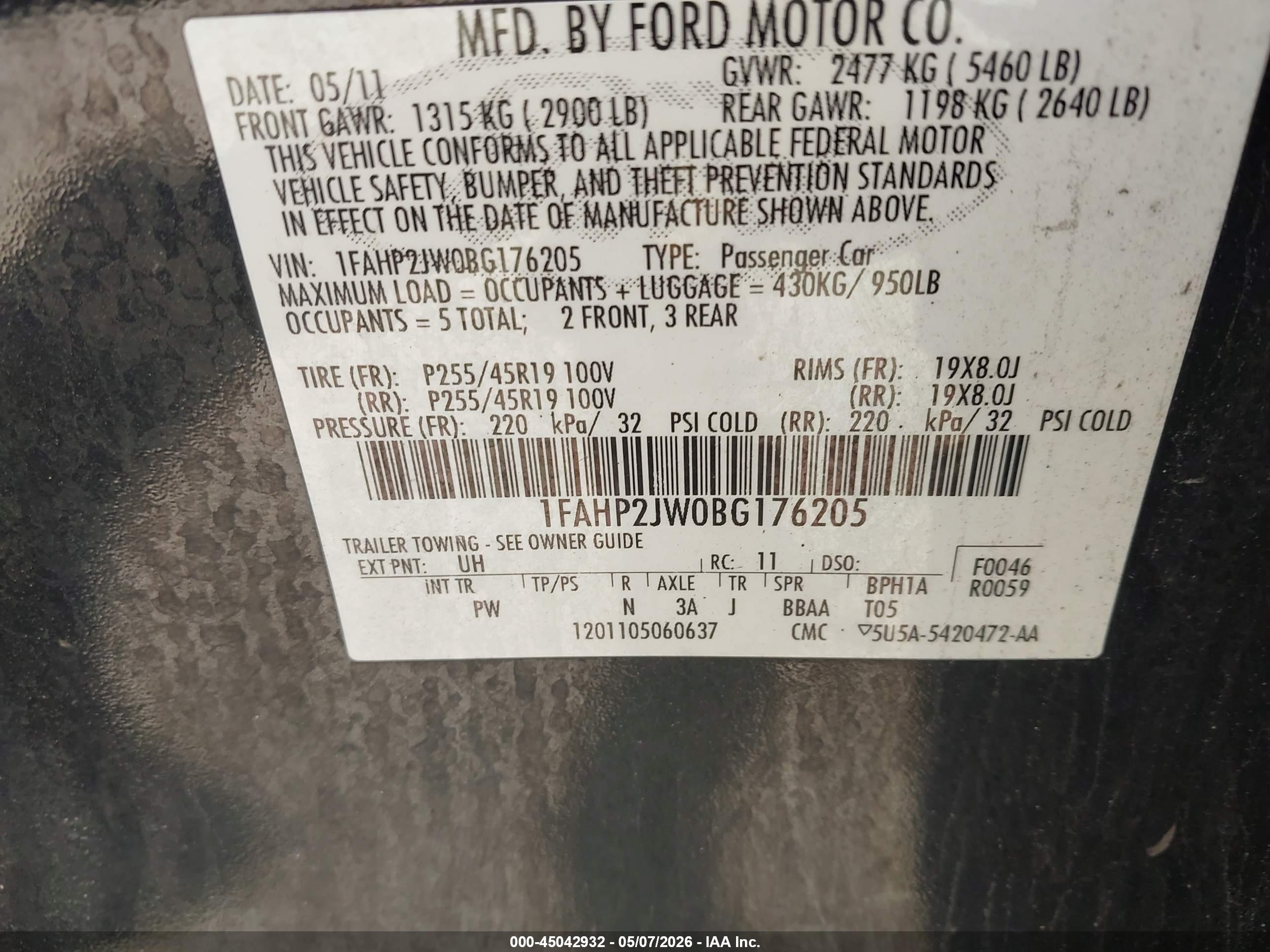 FORD TAURUS image 9