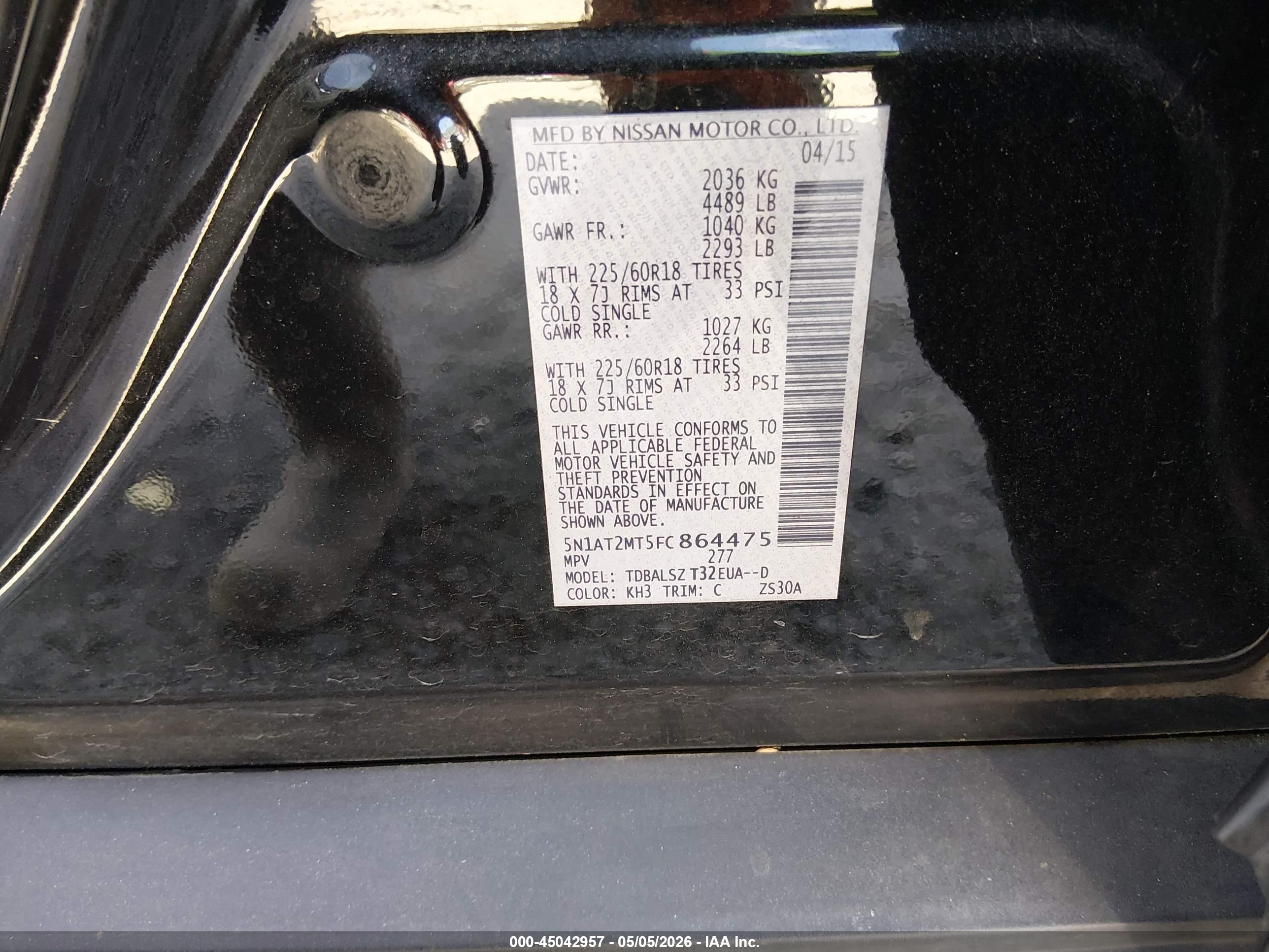 NISSAN ROGUE image 9