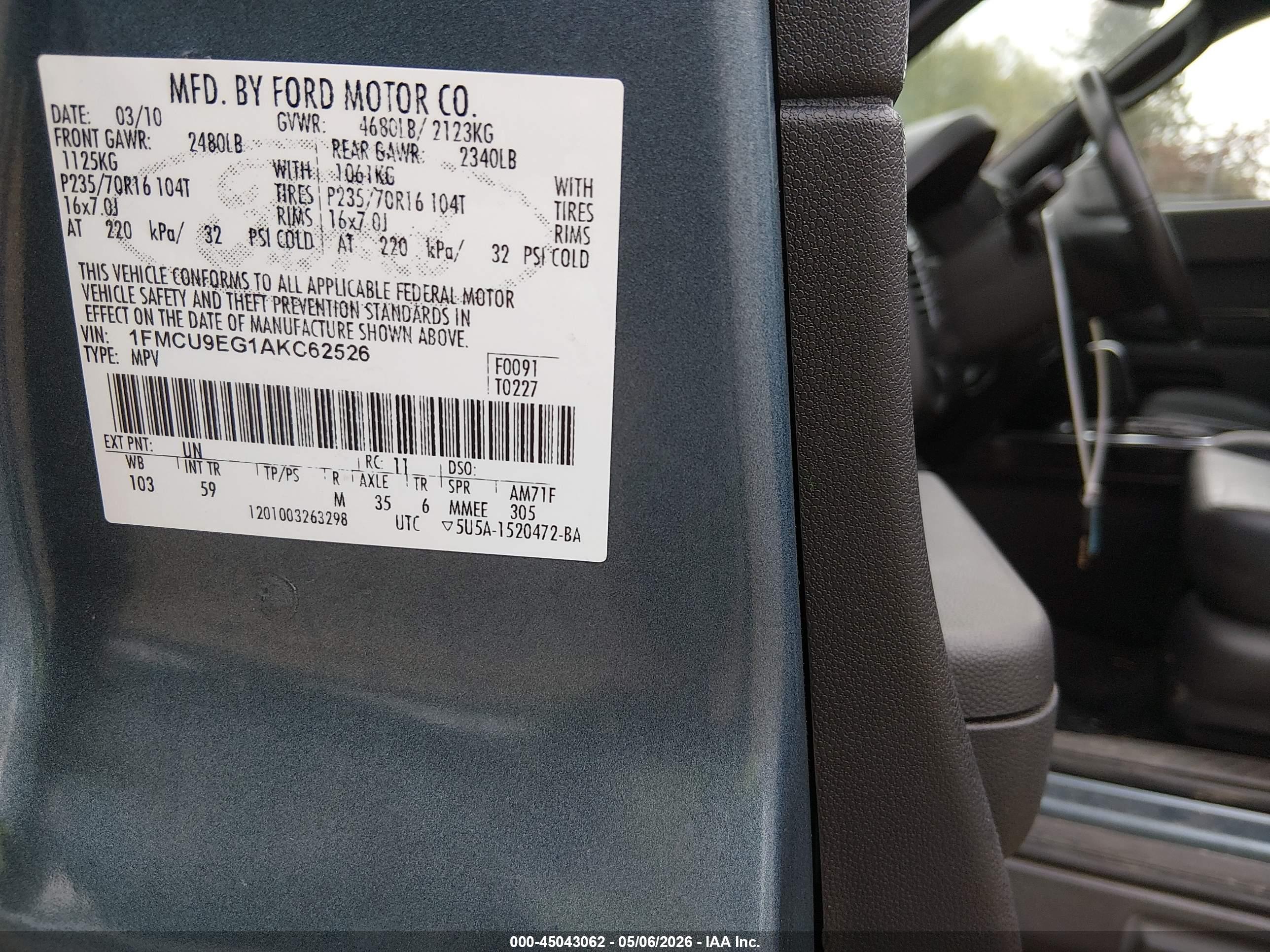 FORD ESCAPE image 9