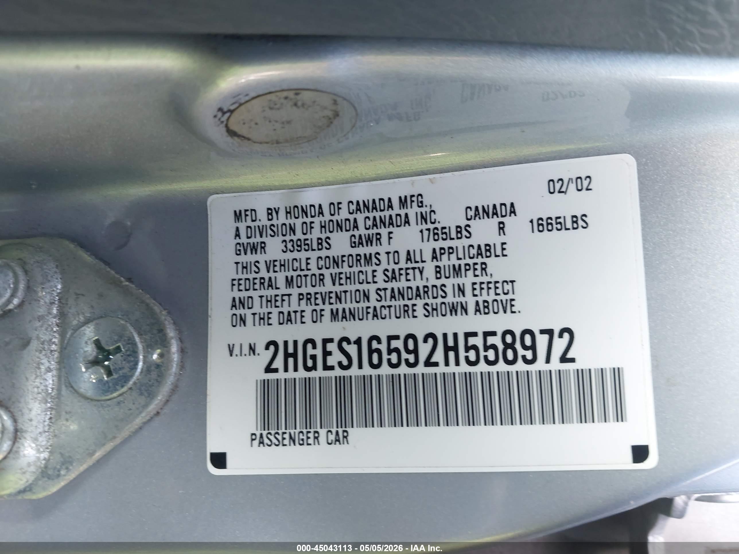 HONDA CIVIC image 9