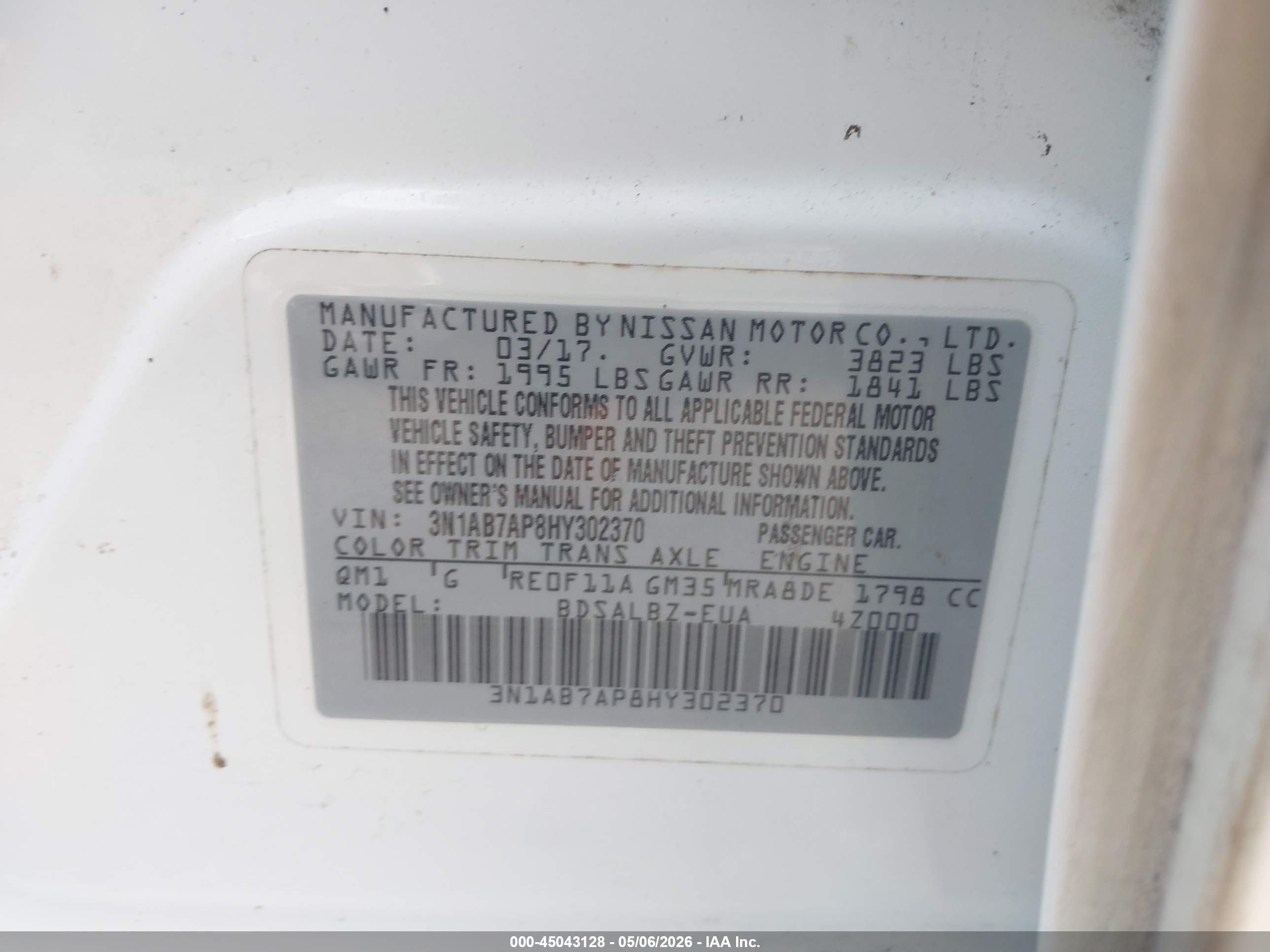NISSAN SENTRA image 9