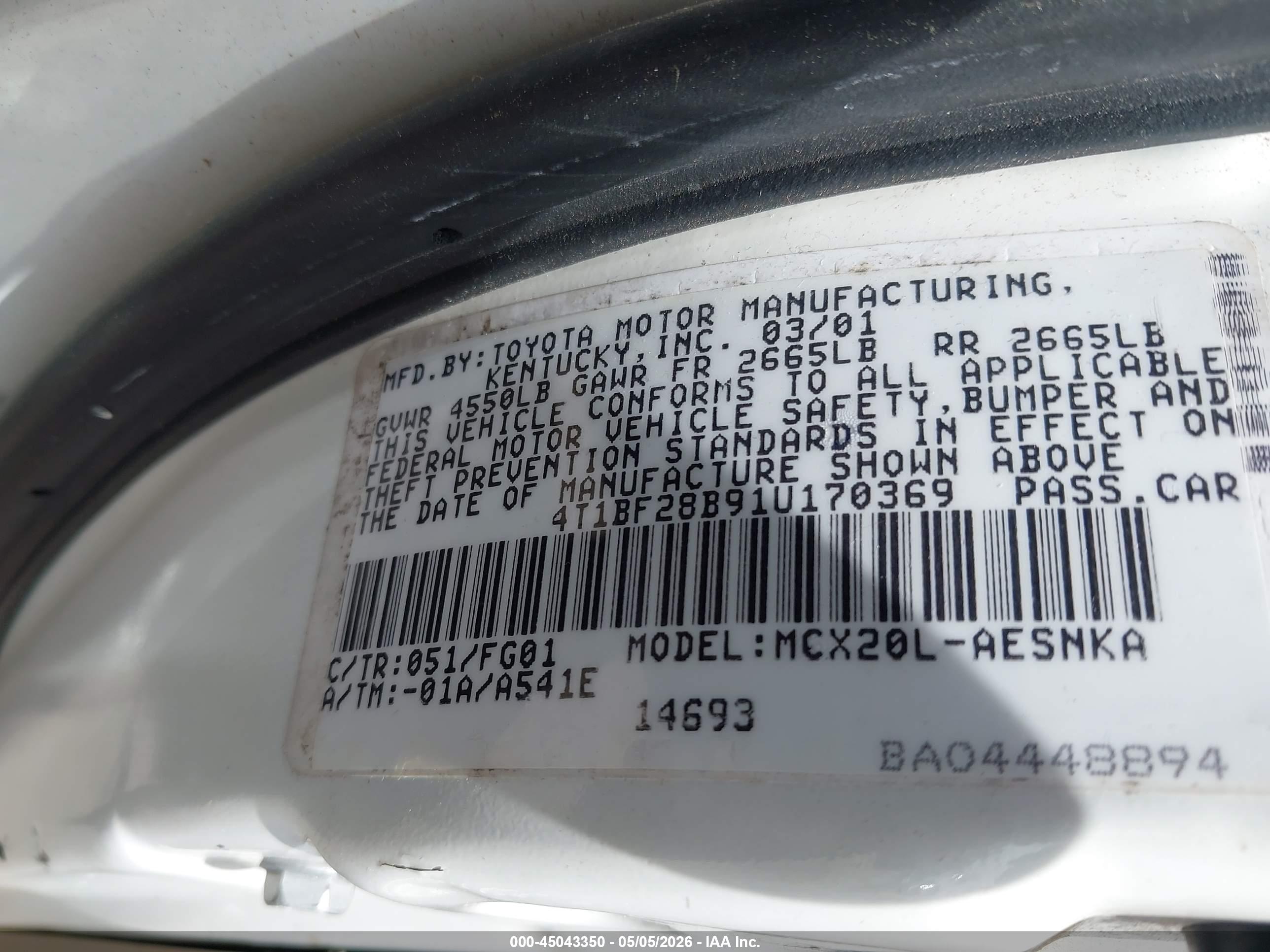 TOYOTA AVALON image 9