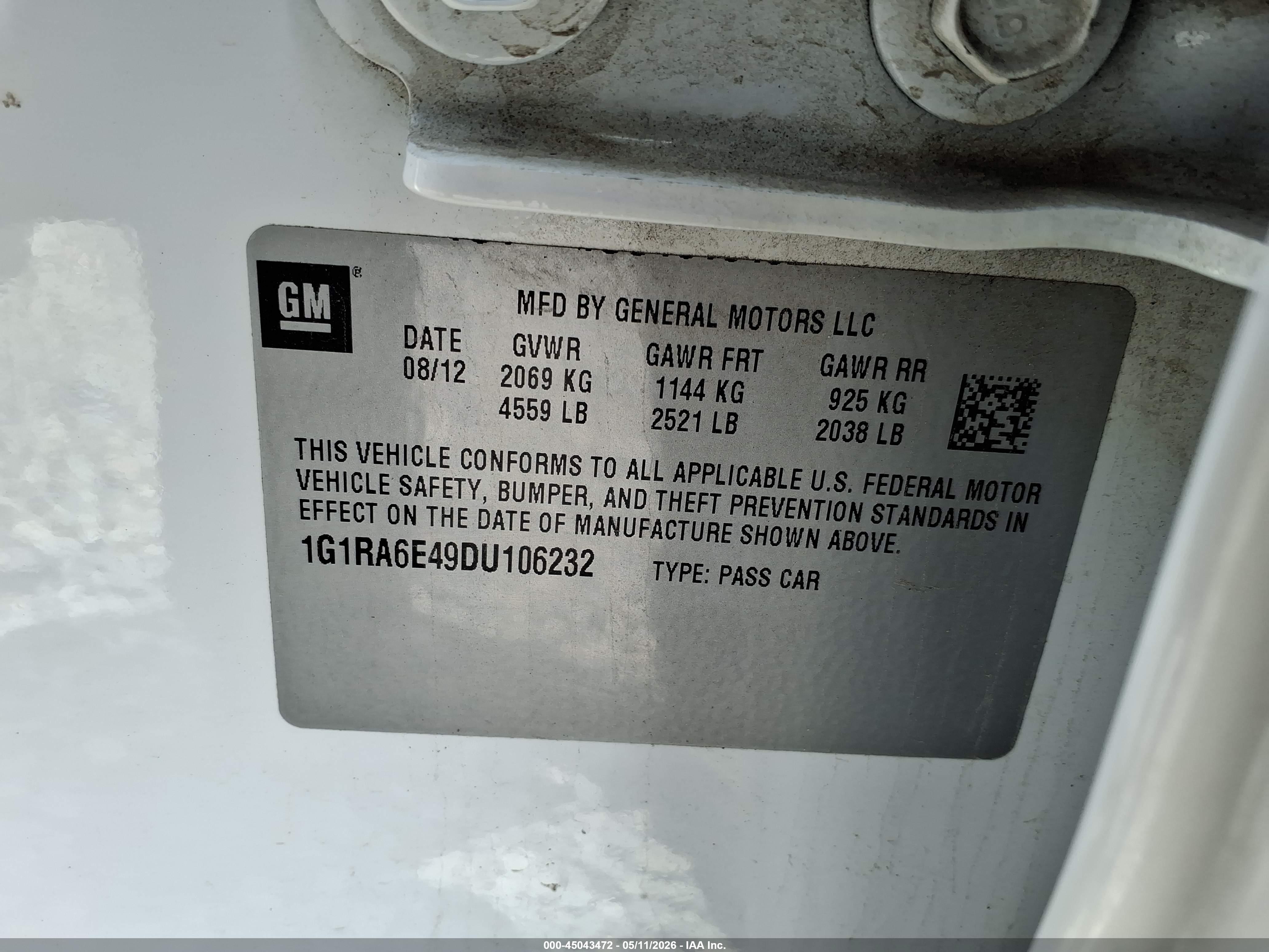 CHEVROLET VOLT image 9