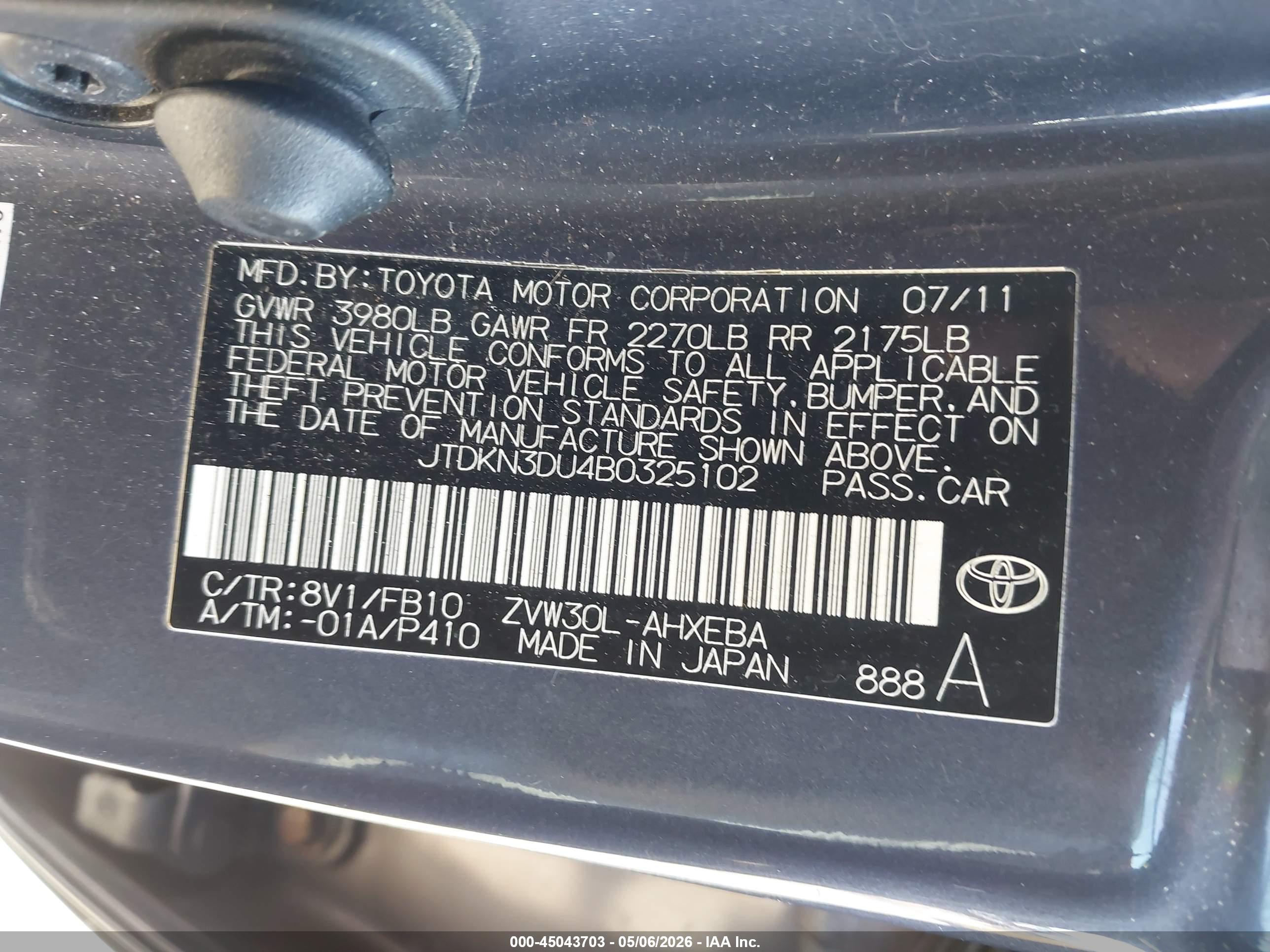 TOYOTA PRIUS image 9