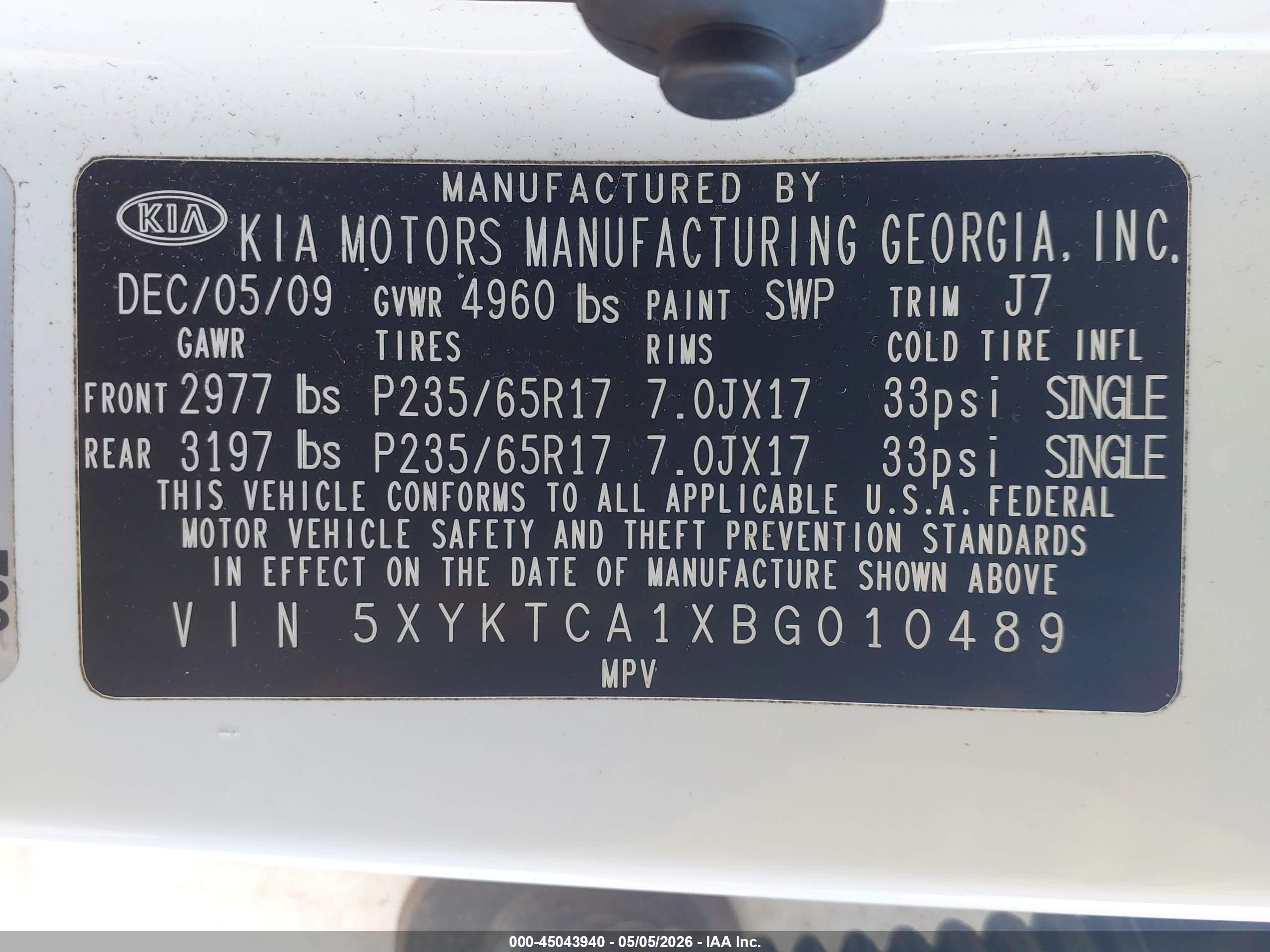 KIA SORENTO image 9