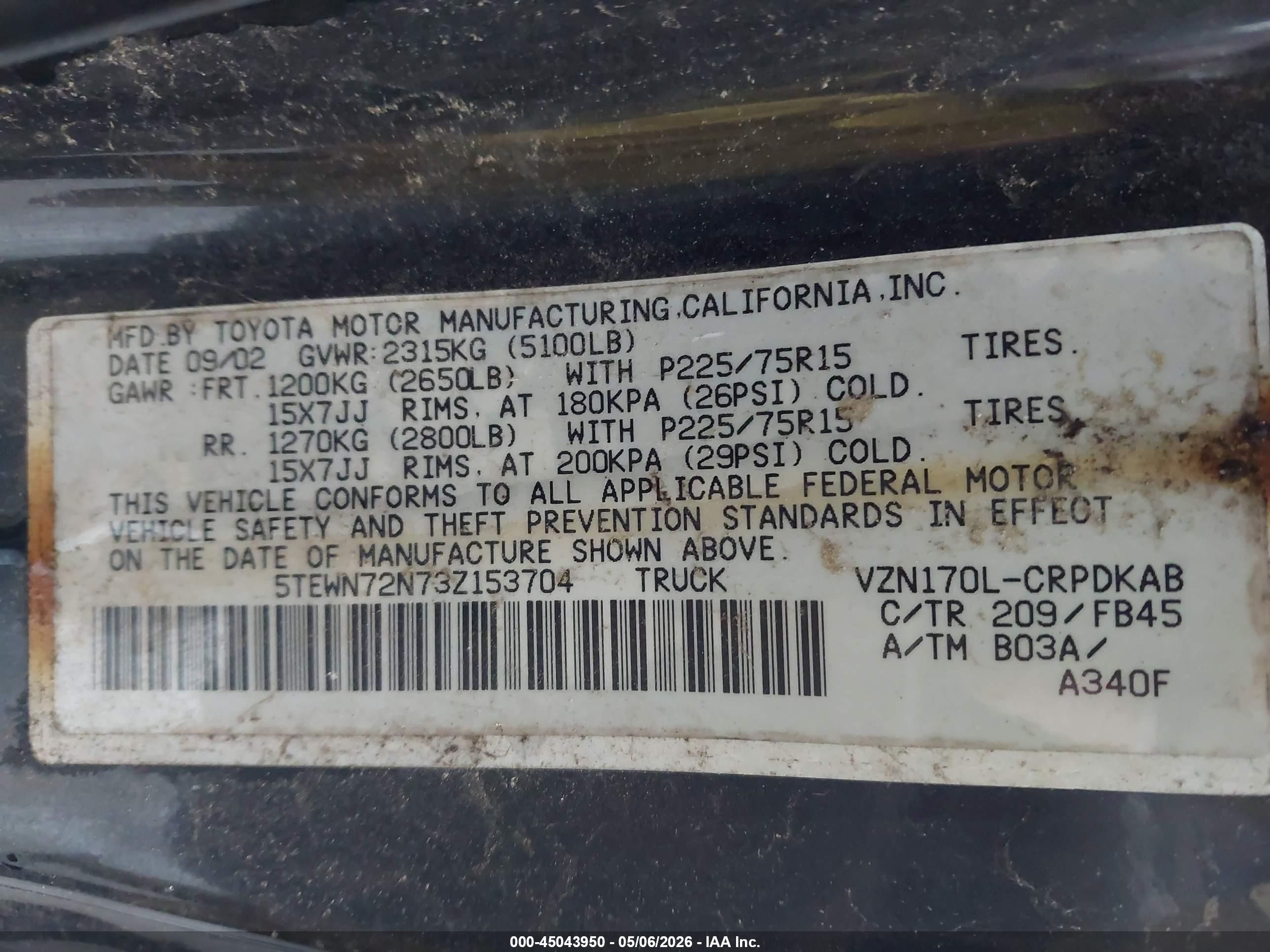 TOYOTA TACOMA image 9