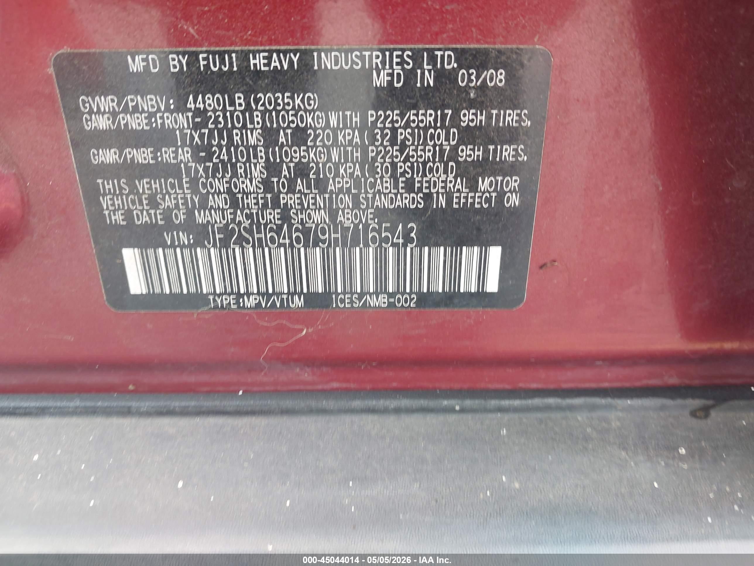 SUBARU FORESTER image 9