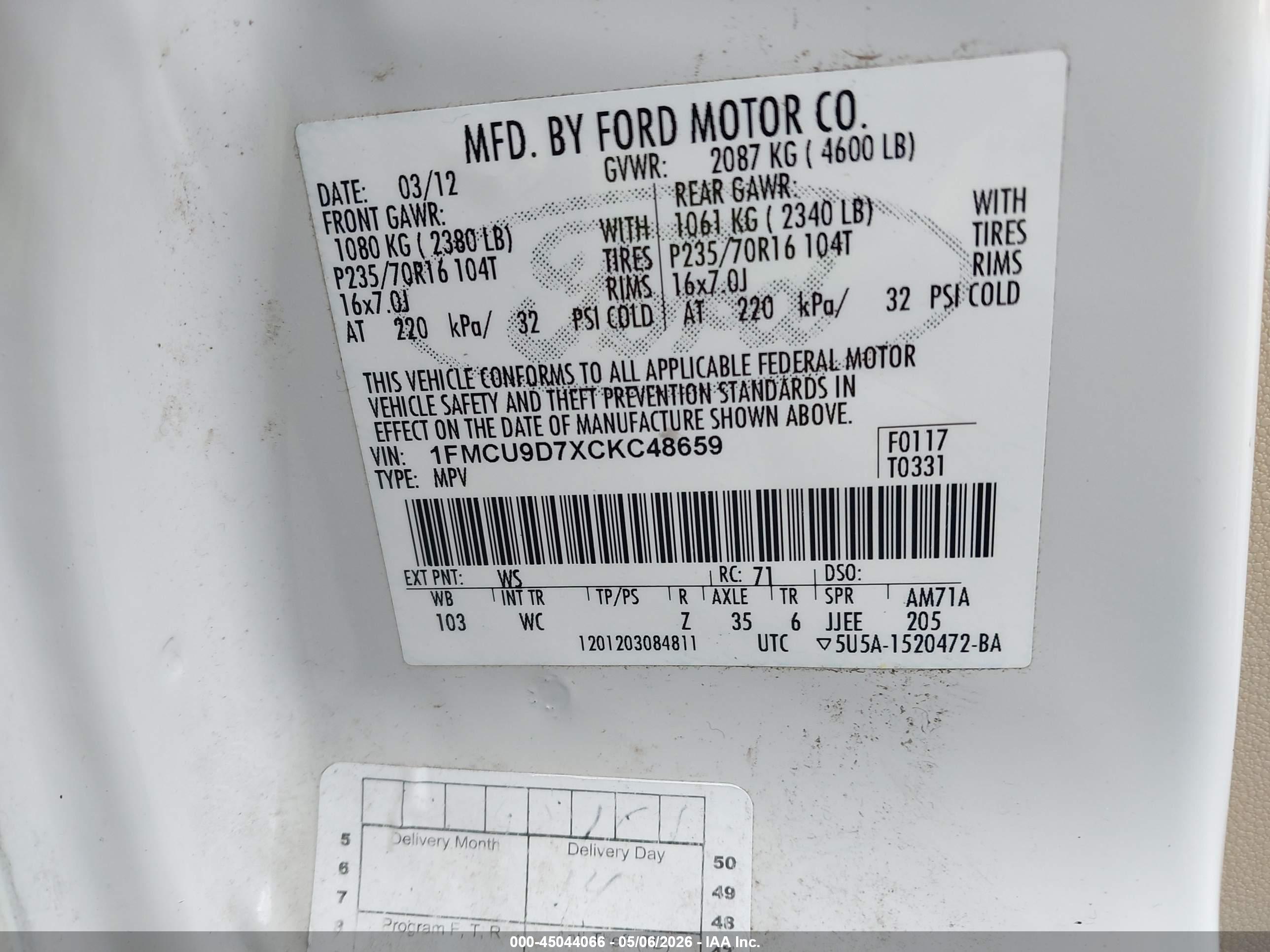 FORD ESCAPE image 9