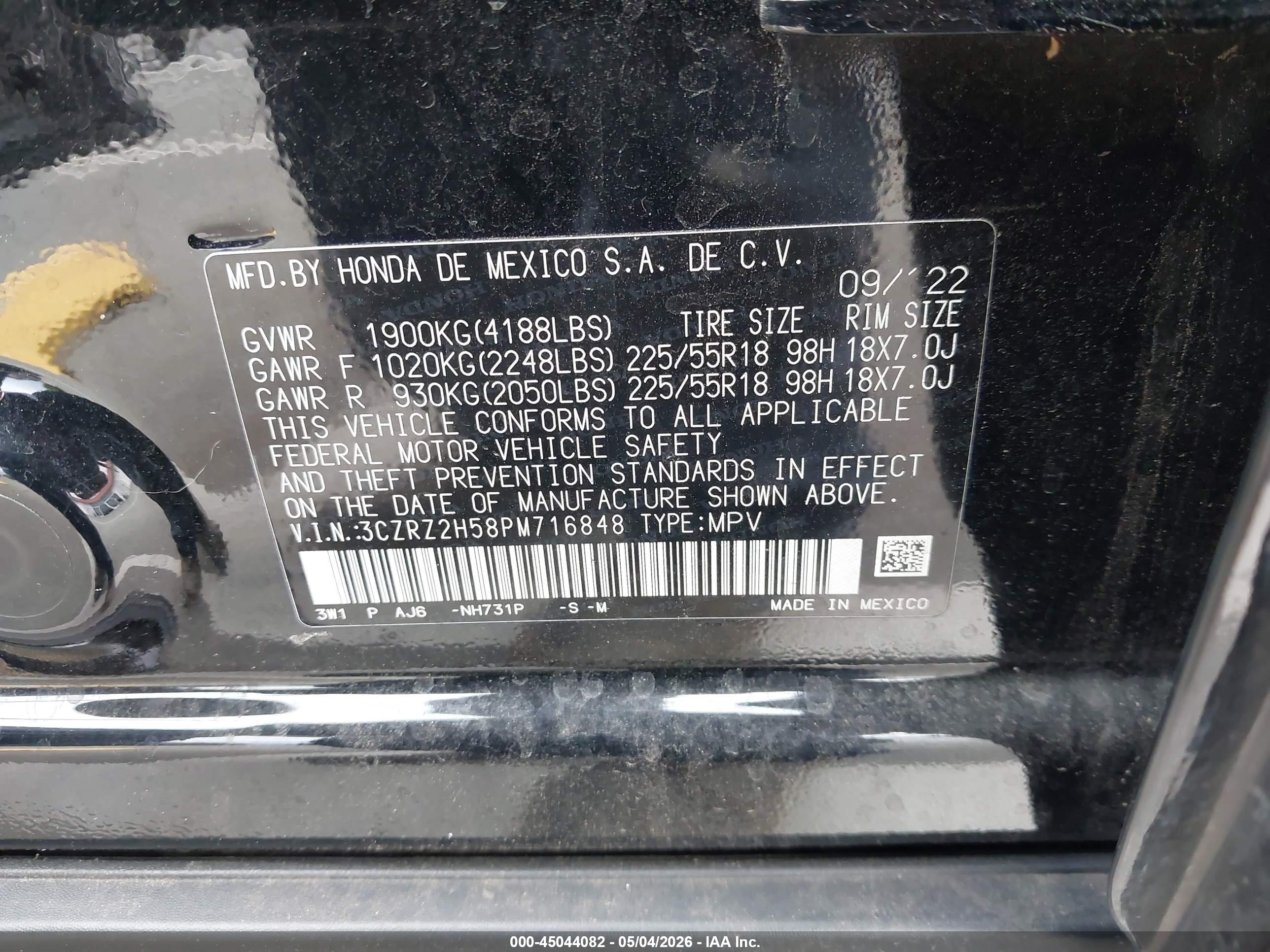 HONDA HR-V image 9