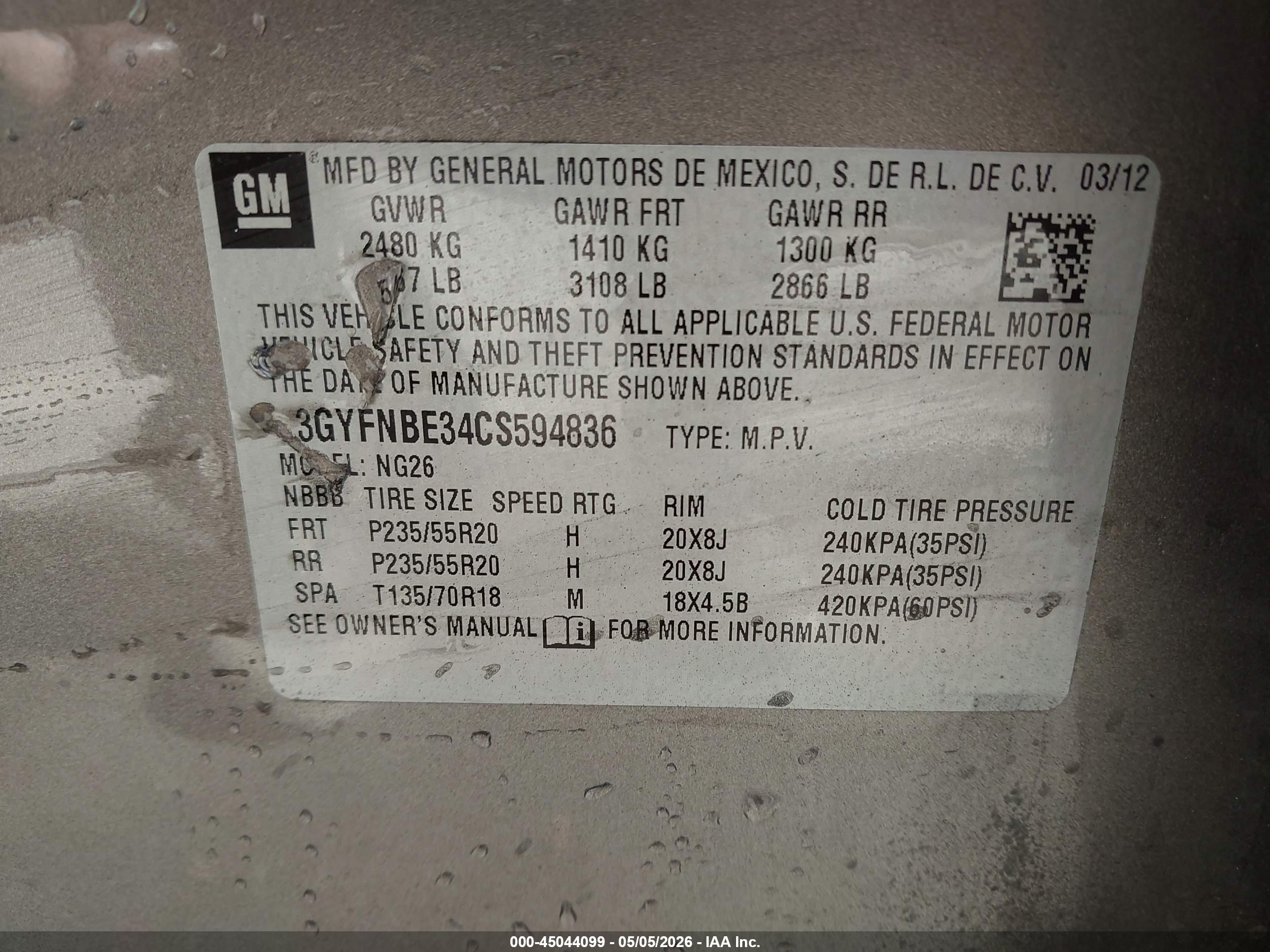 CADILLAC SRX image 9