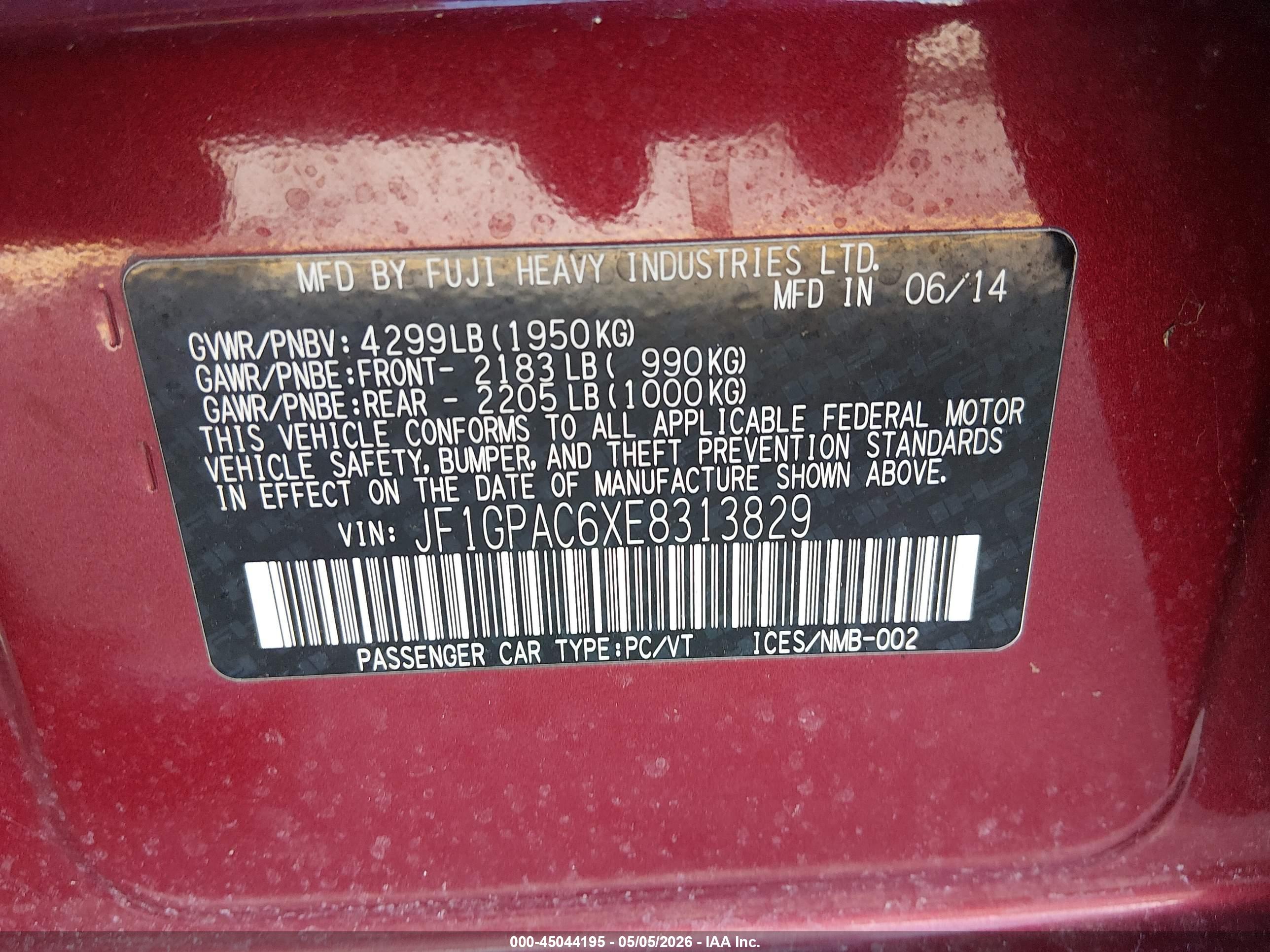 SUBARU IMPREZA image 9