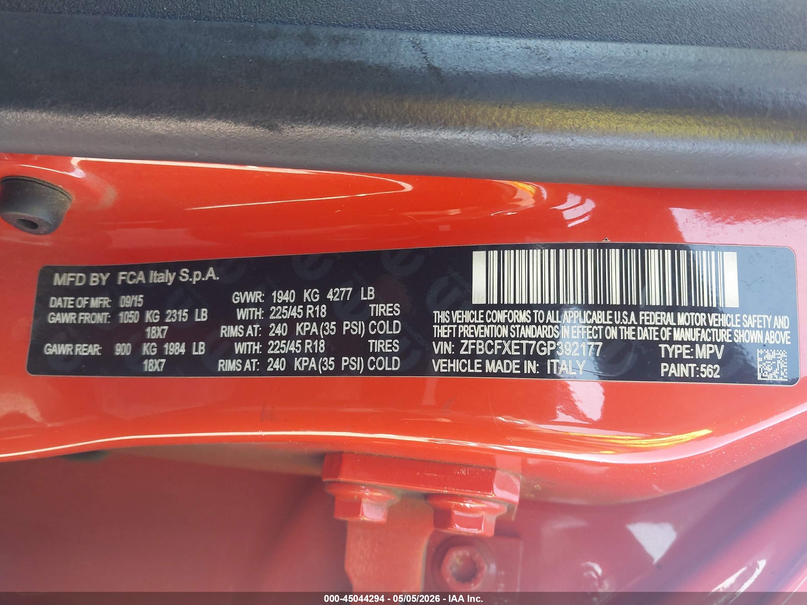 FIAT 500X image 9