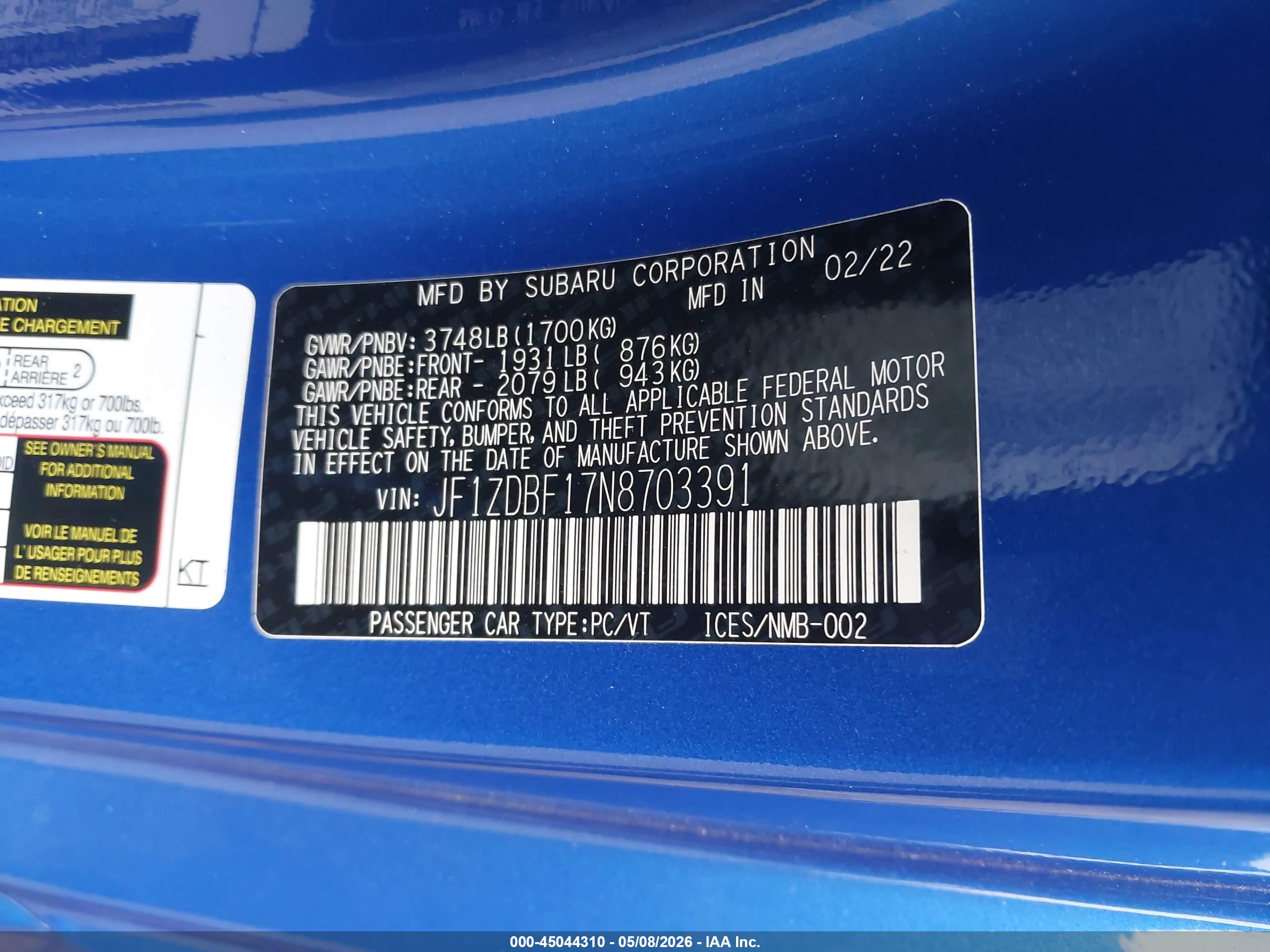SUBARU BRZ image 9