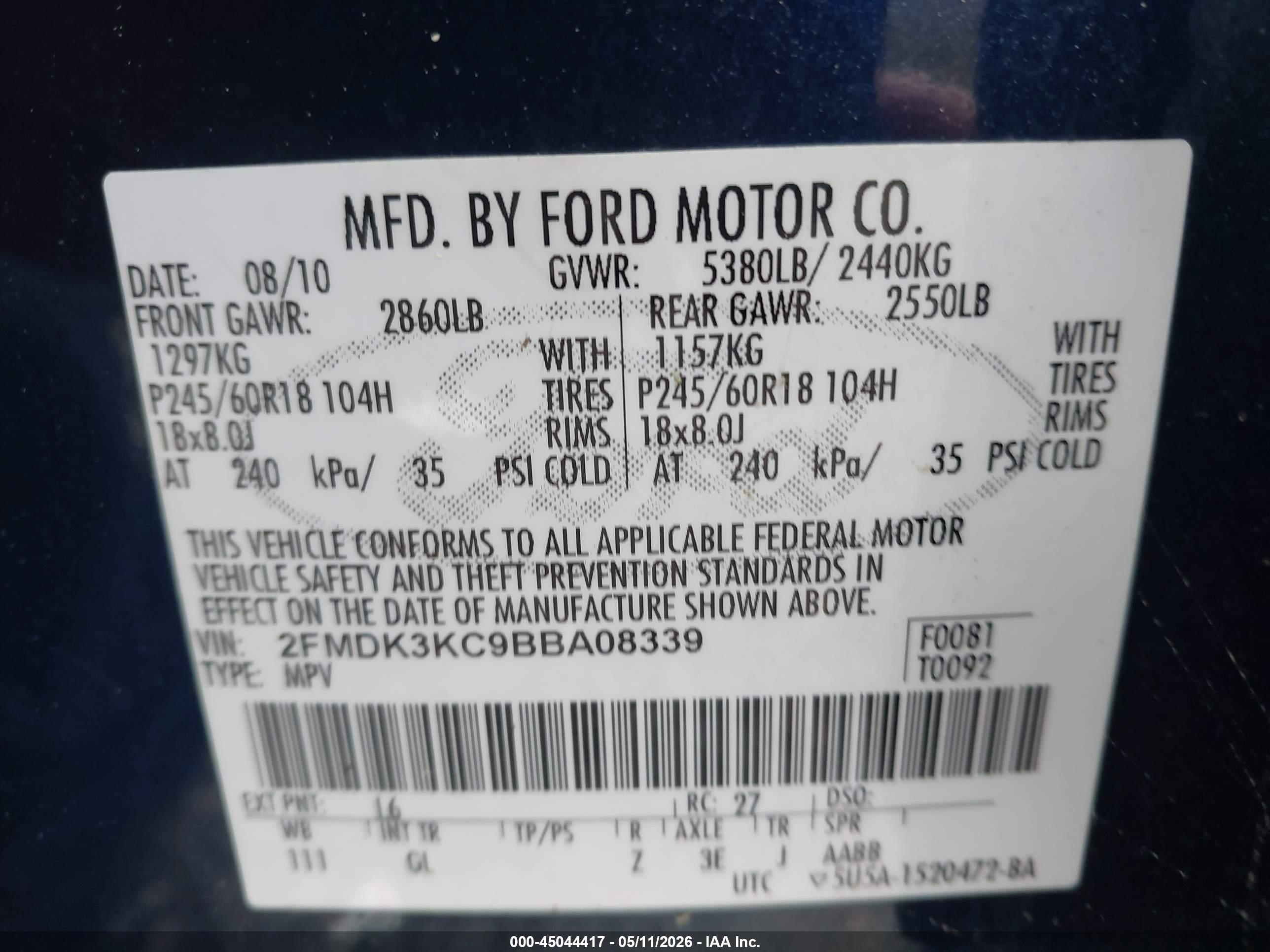 FORD EDGE image 9