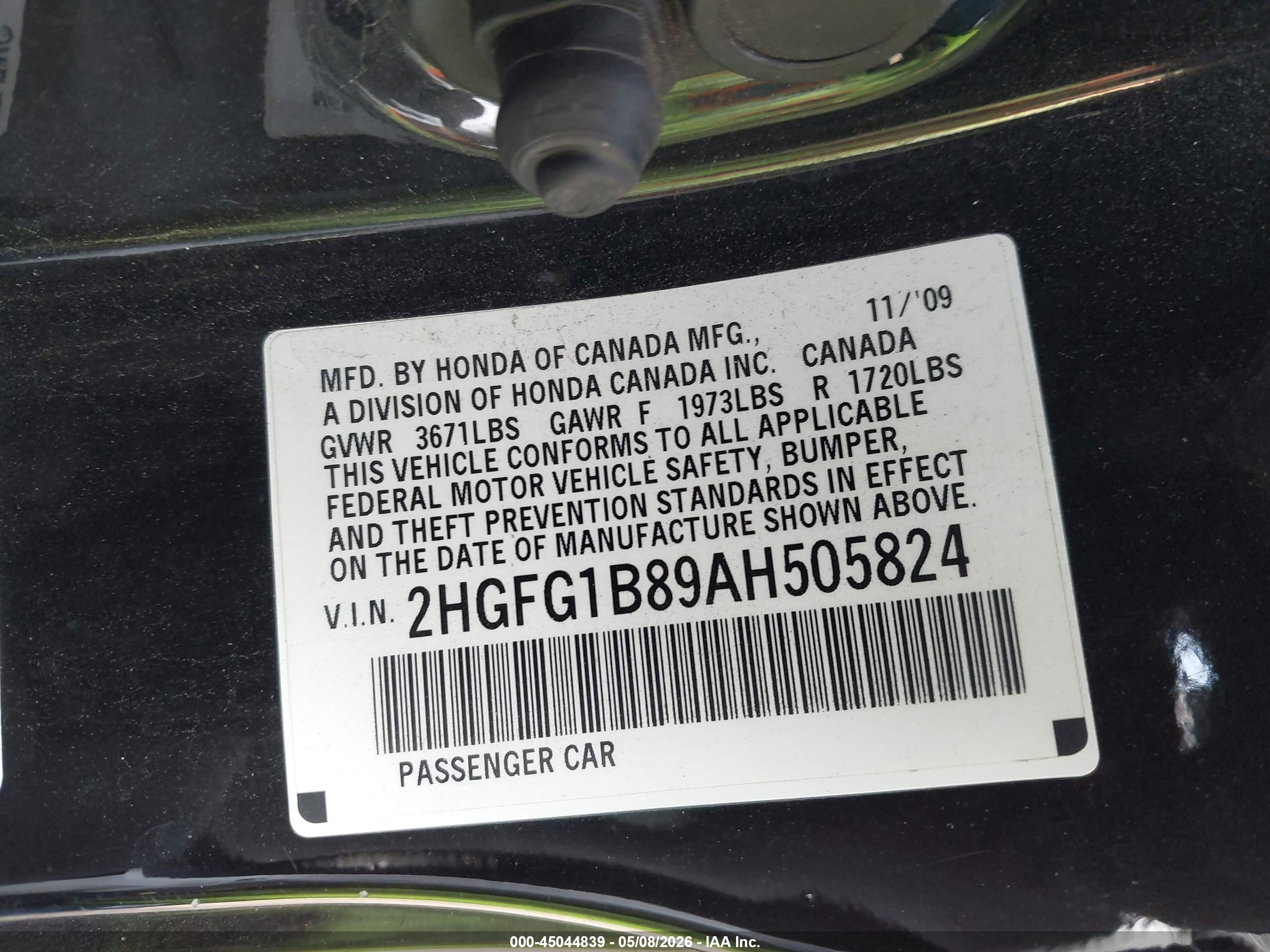 HONDA CIVIC image 9