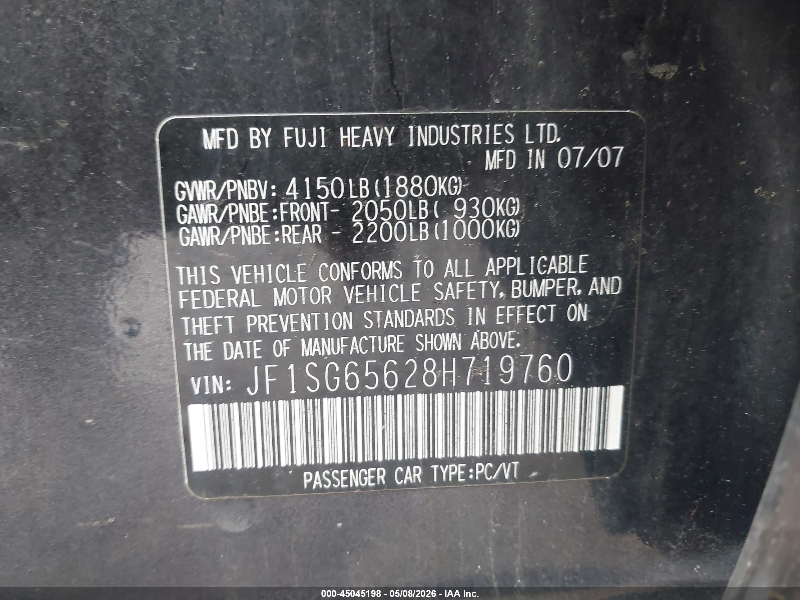 SUBARU FORESTER image 9