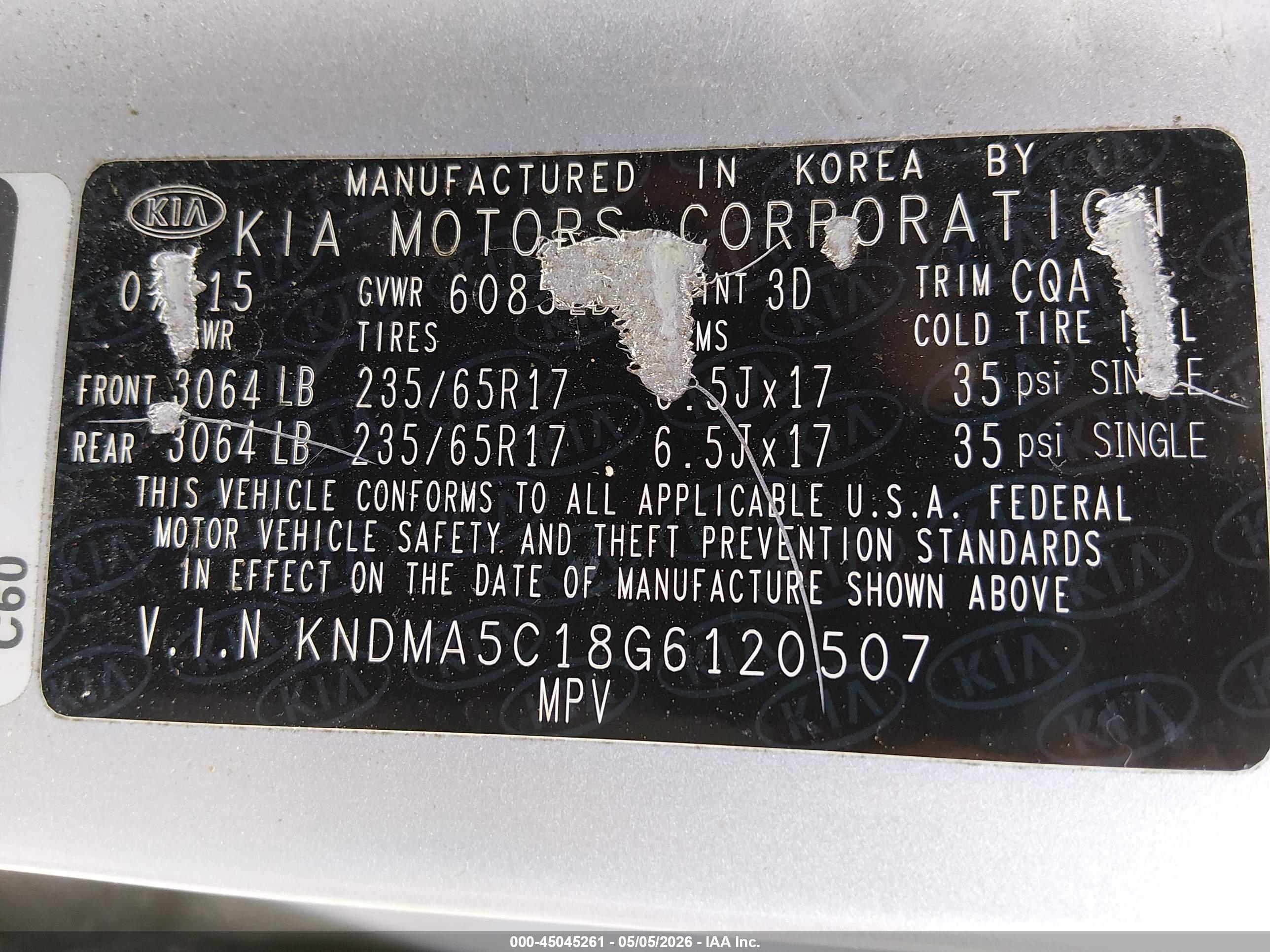 KIA SEDONA image 9