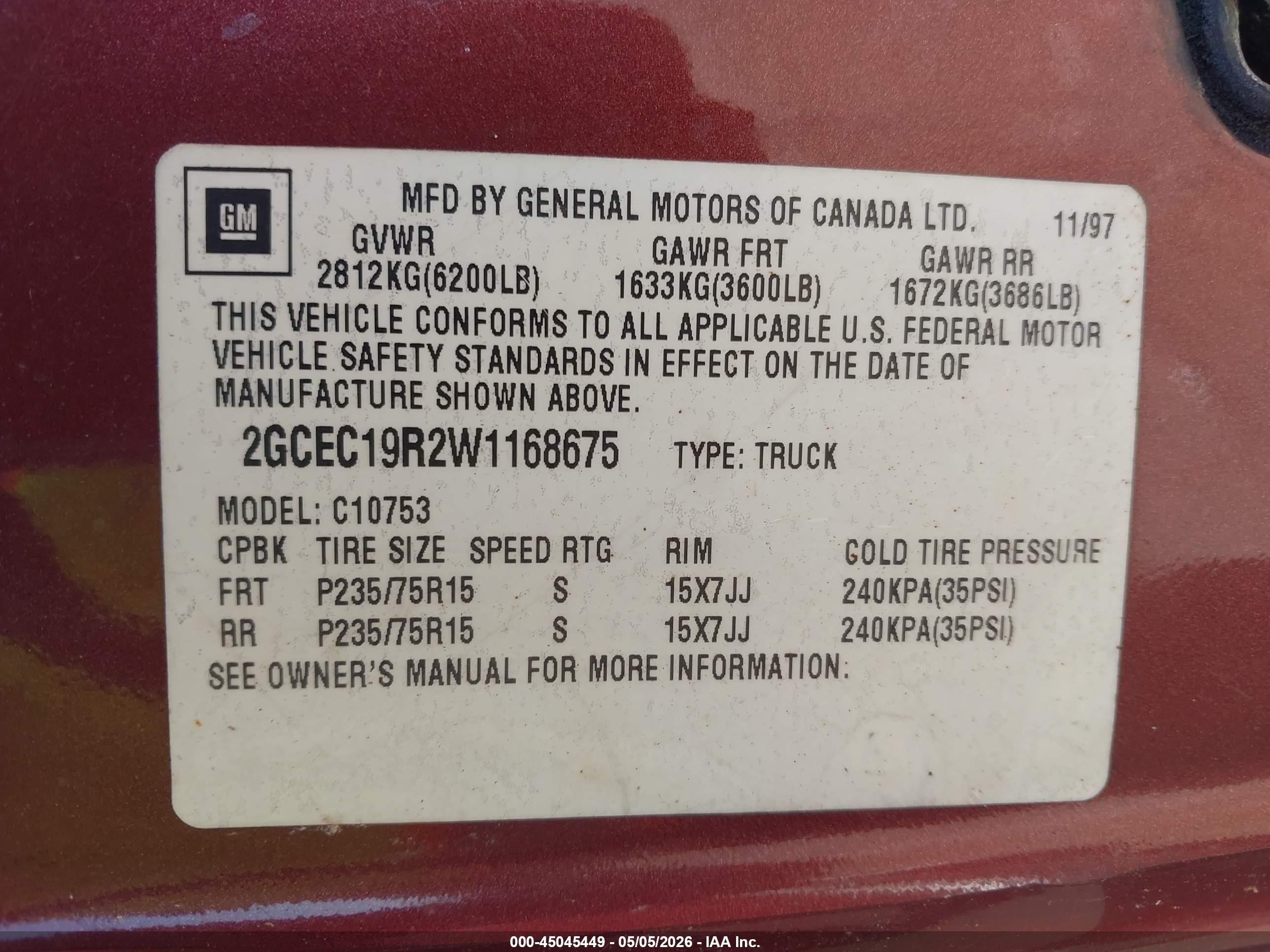 CHEVROLET C1500 image 9