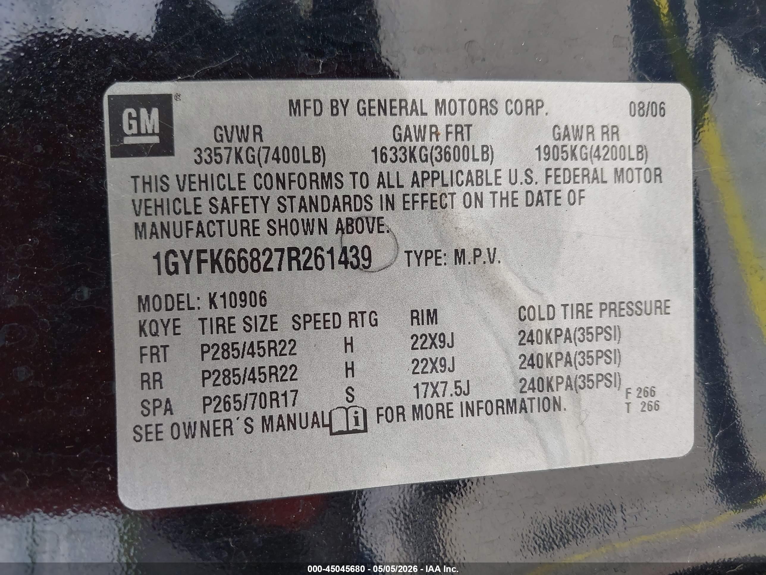 CADILLAC ESCALADE image 9
