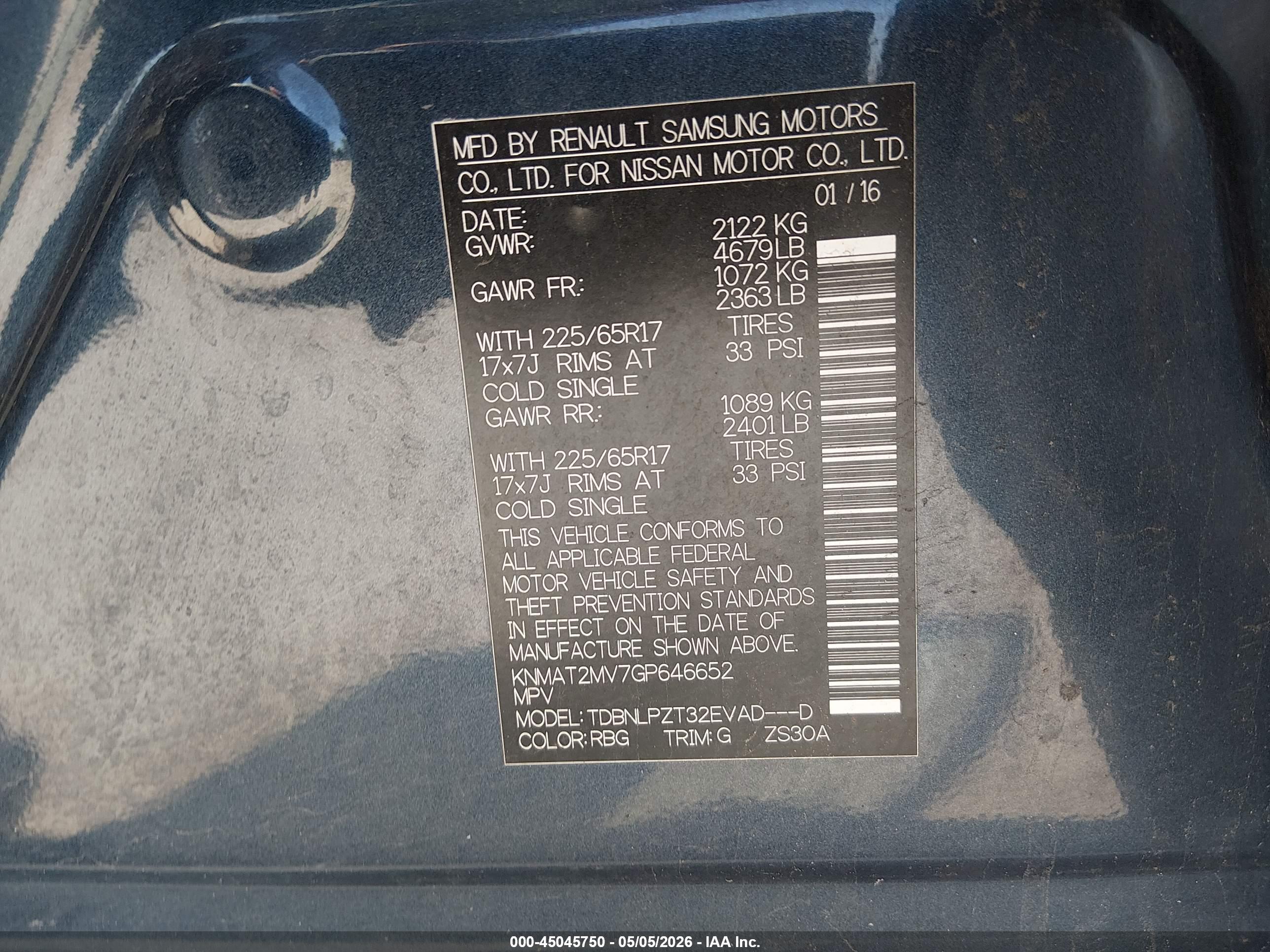 NISSAN ROGUE image 9