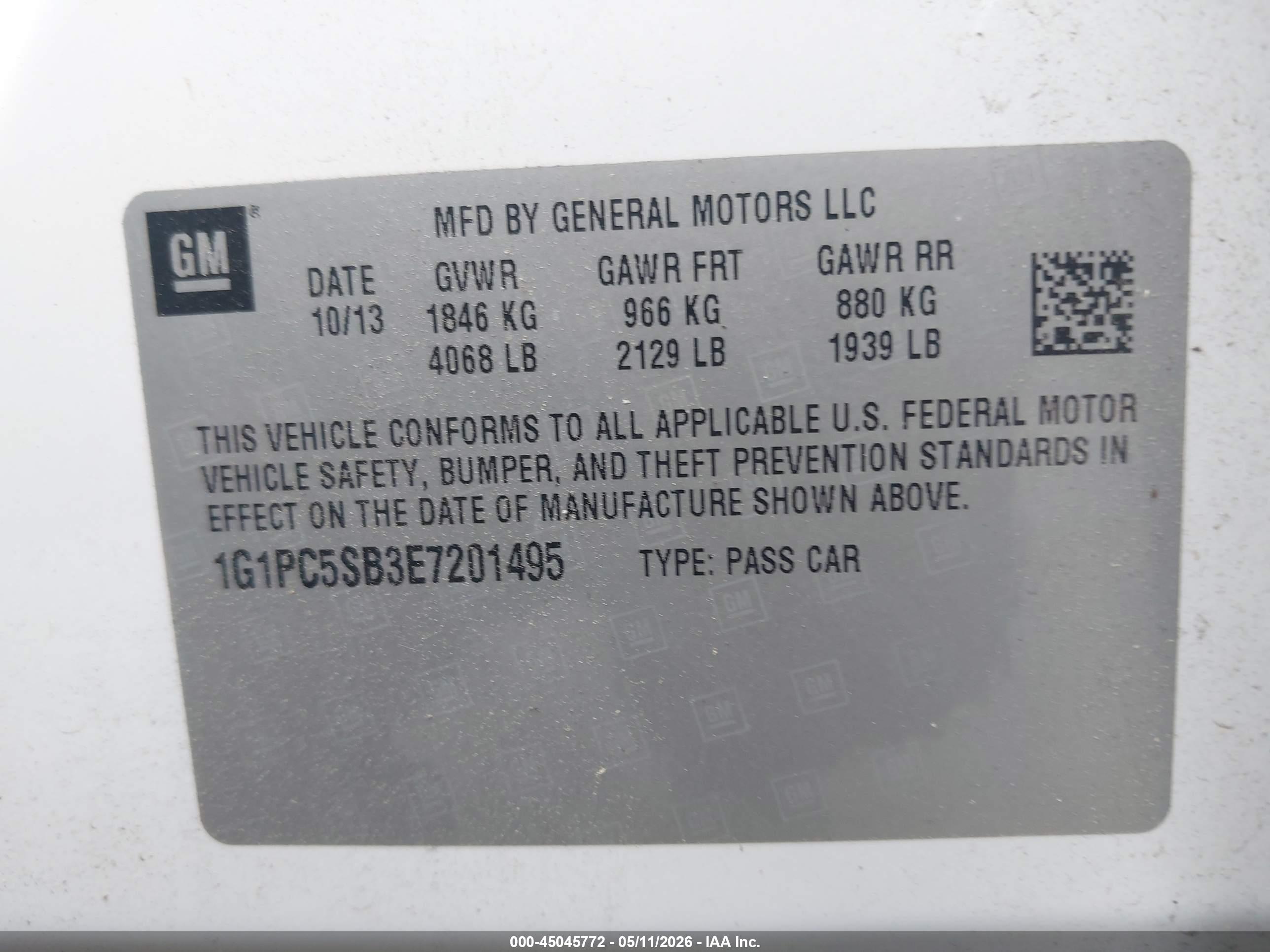 CHEVROLET CRUZE image 9