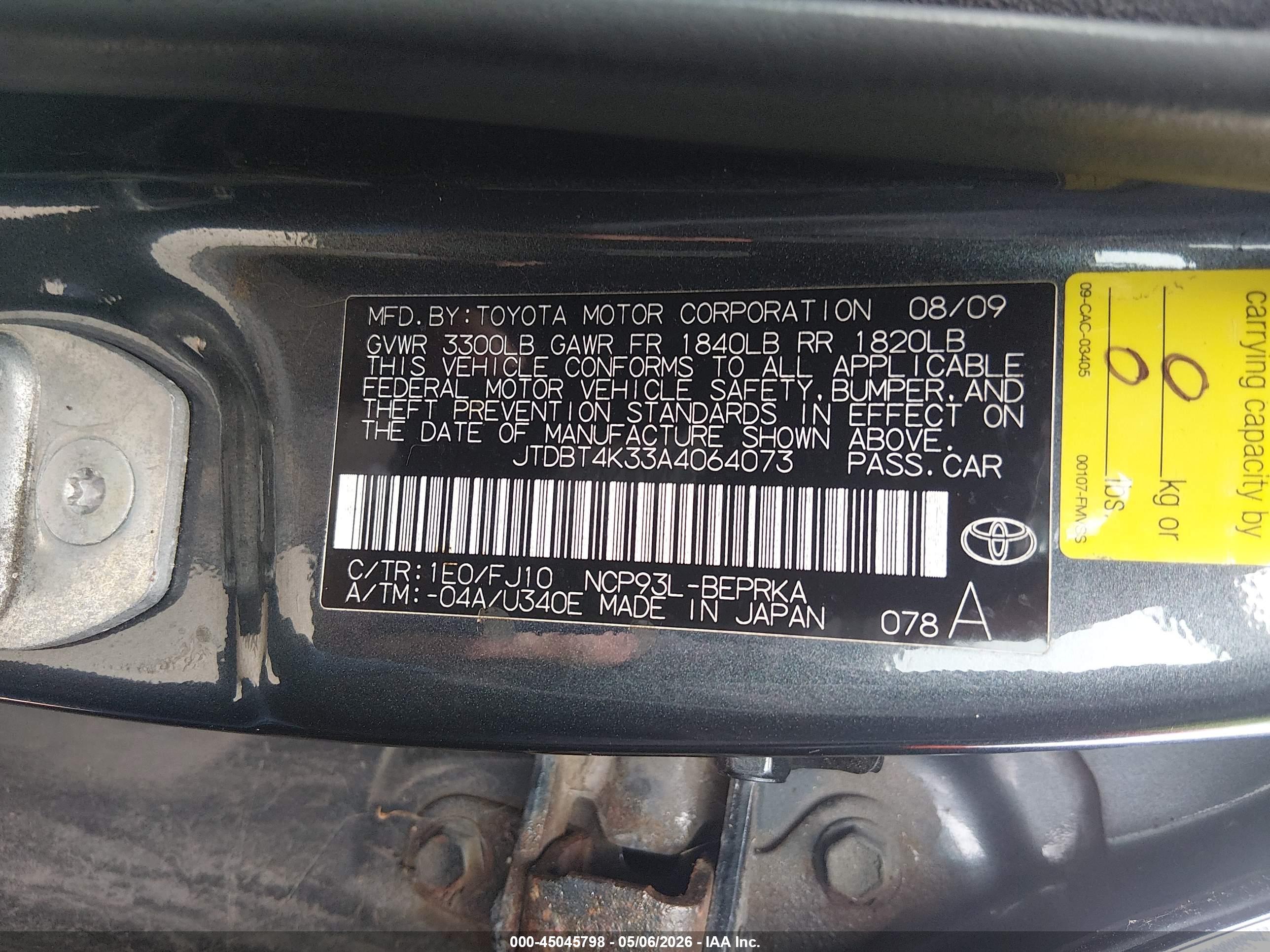 TOYOTA YARIS image 9