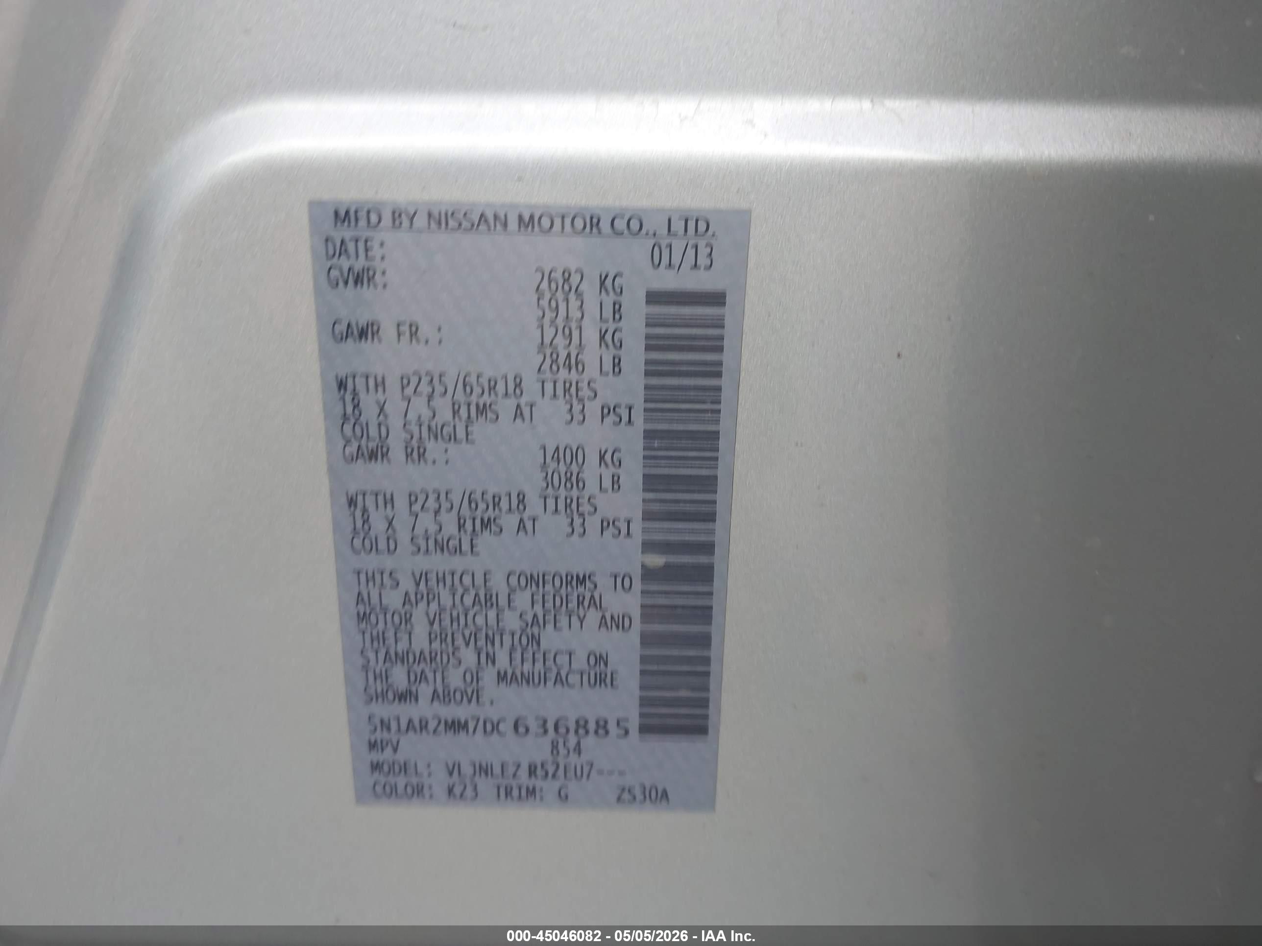 NISSAN PATHFINDER image 9
